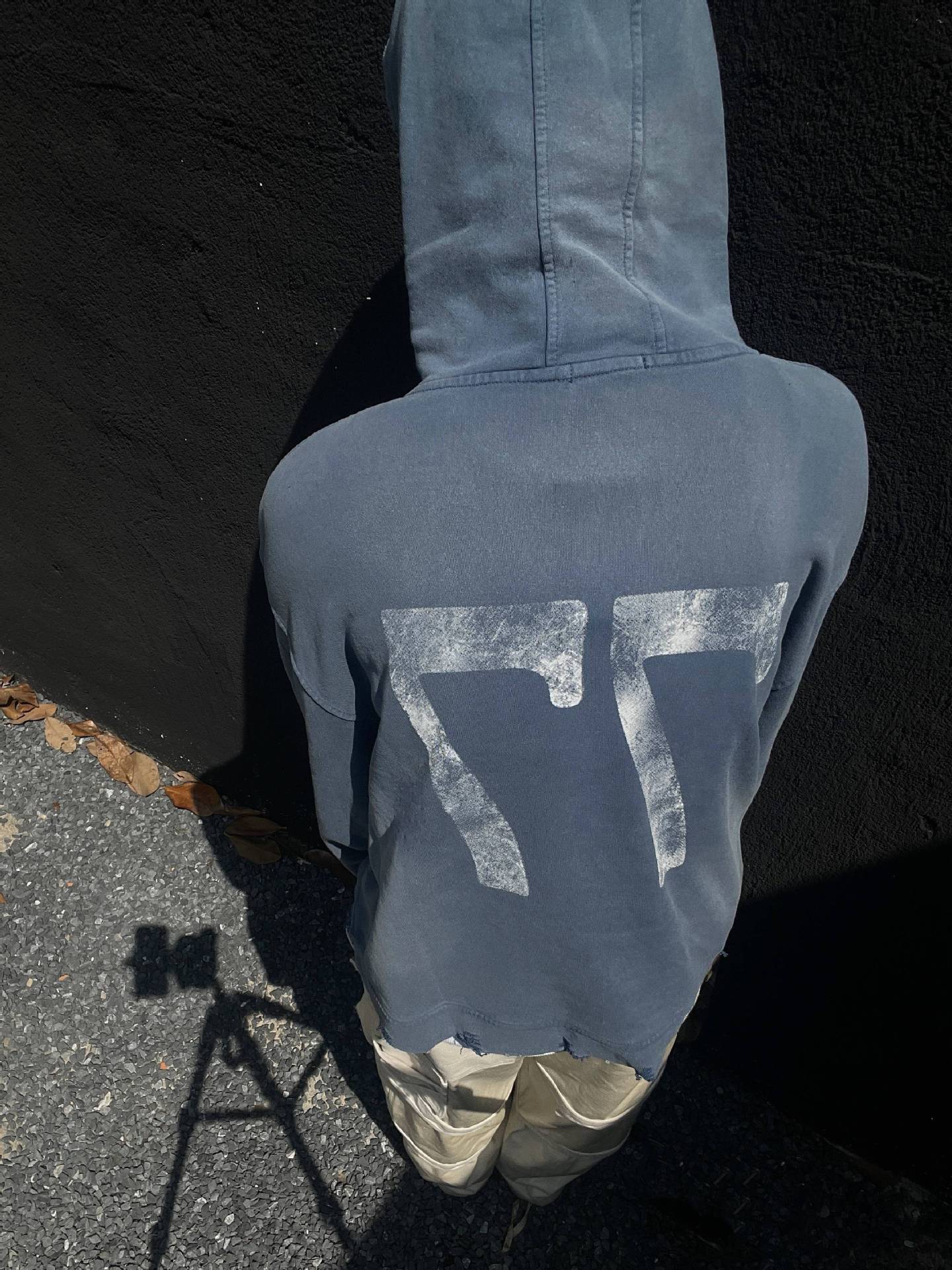 Man's American Retro Cotton Hoodie