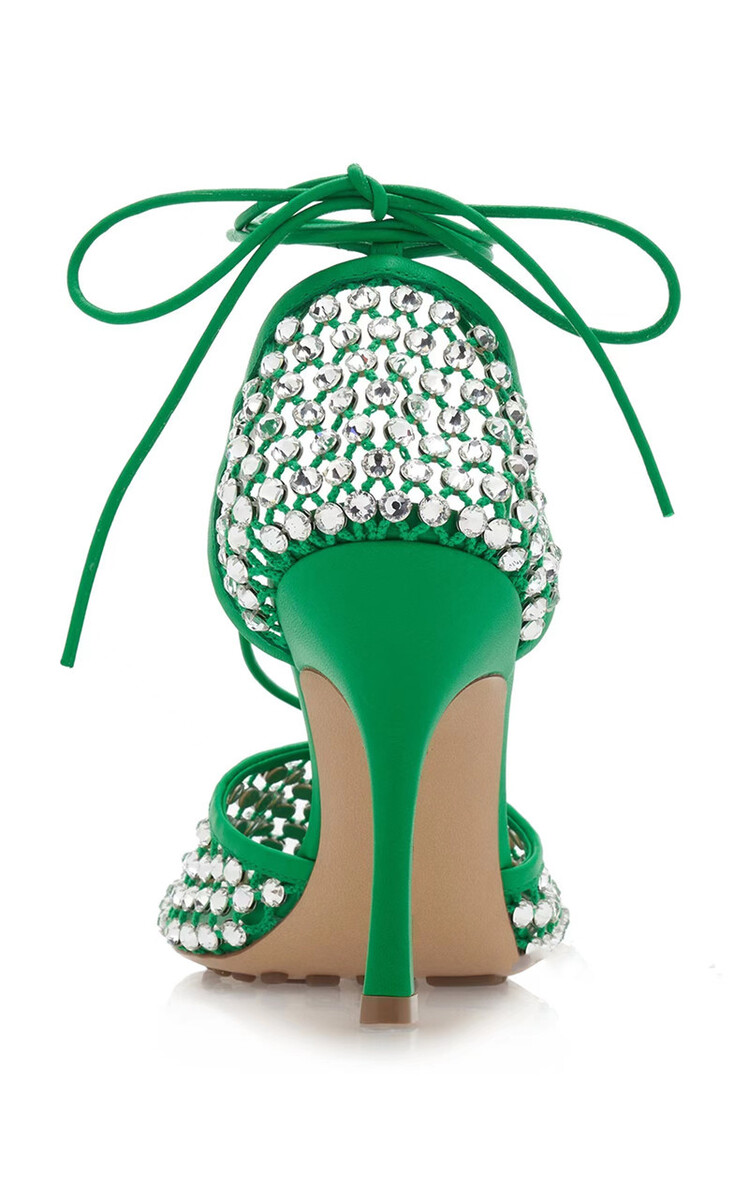 Processing Time:7-15 days after placing orders Women's Summer Fashion Sexy Hollow Out Water Diamond Mesh Bread Head Sandals European and American High Heel Show Shoesdals