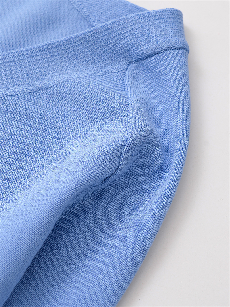 Ladies Relaxed Crew Plain Polyester Sweater