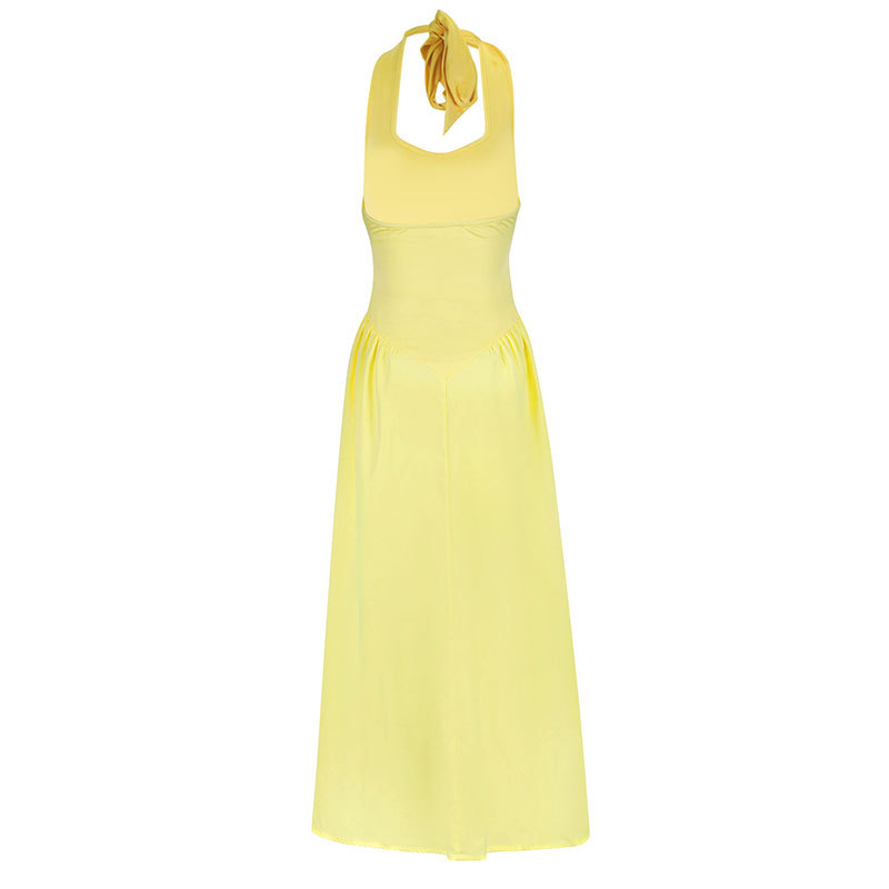 Polyester Sleeveless Vacation Maxi Dress