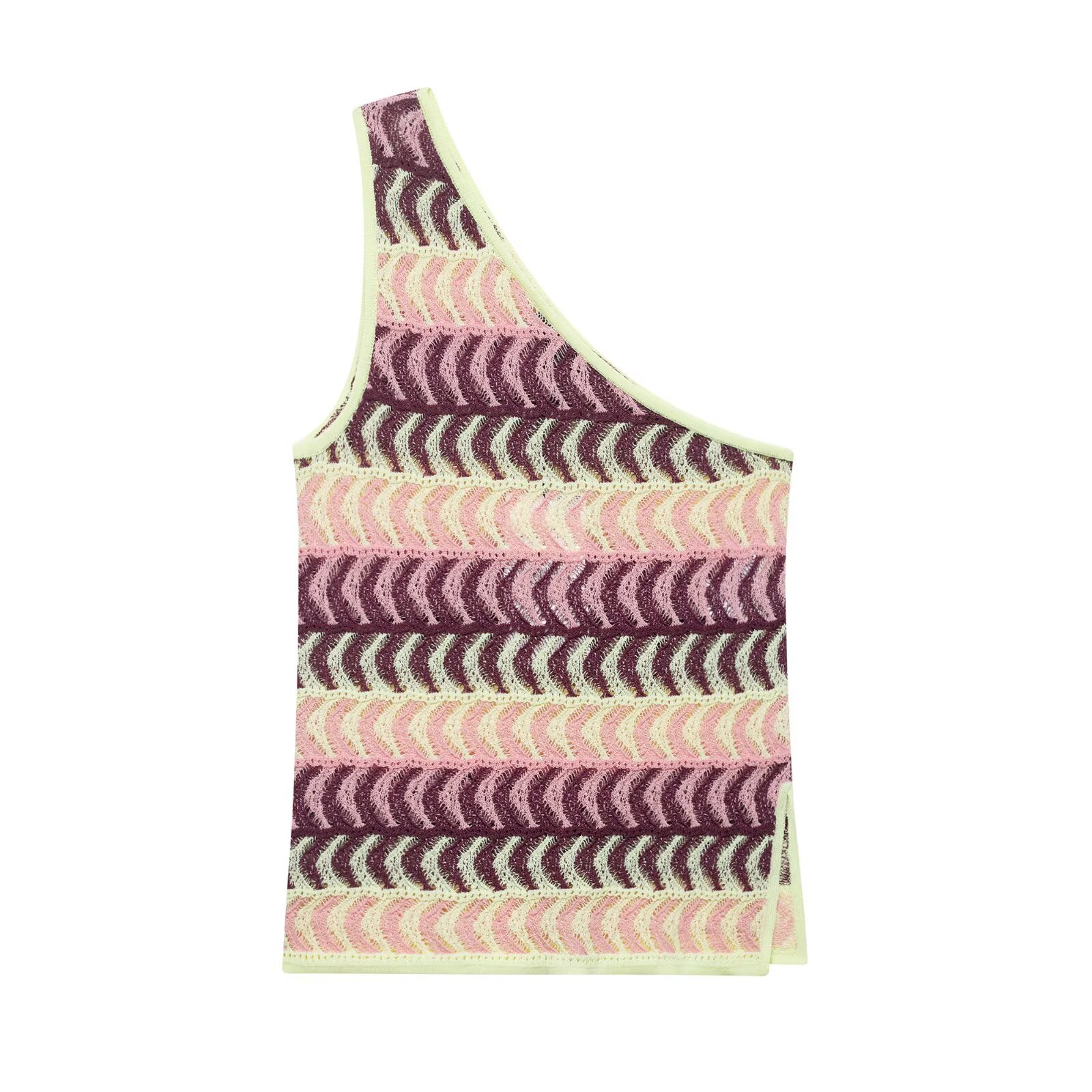 Ladies Asymmetric Polyester Cami
