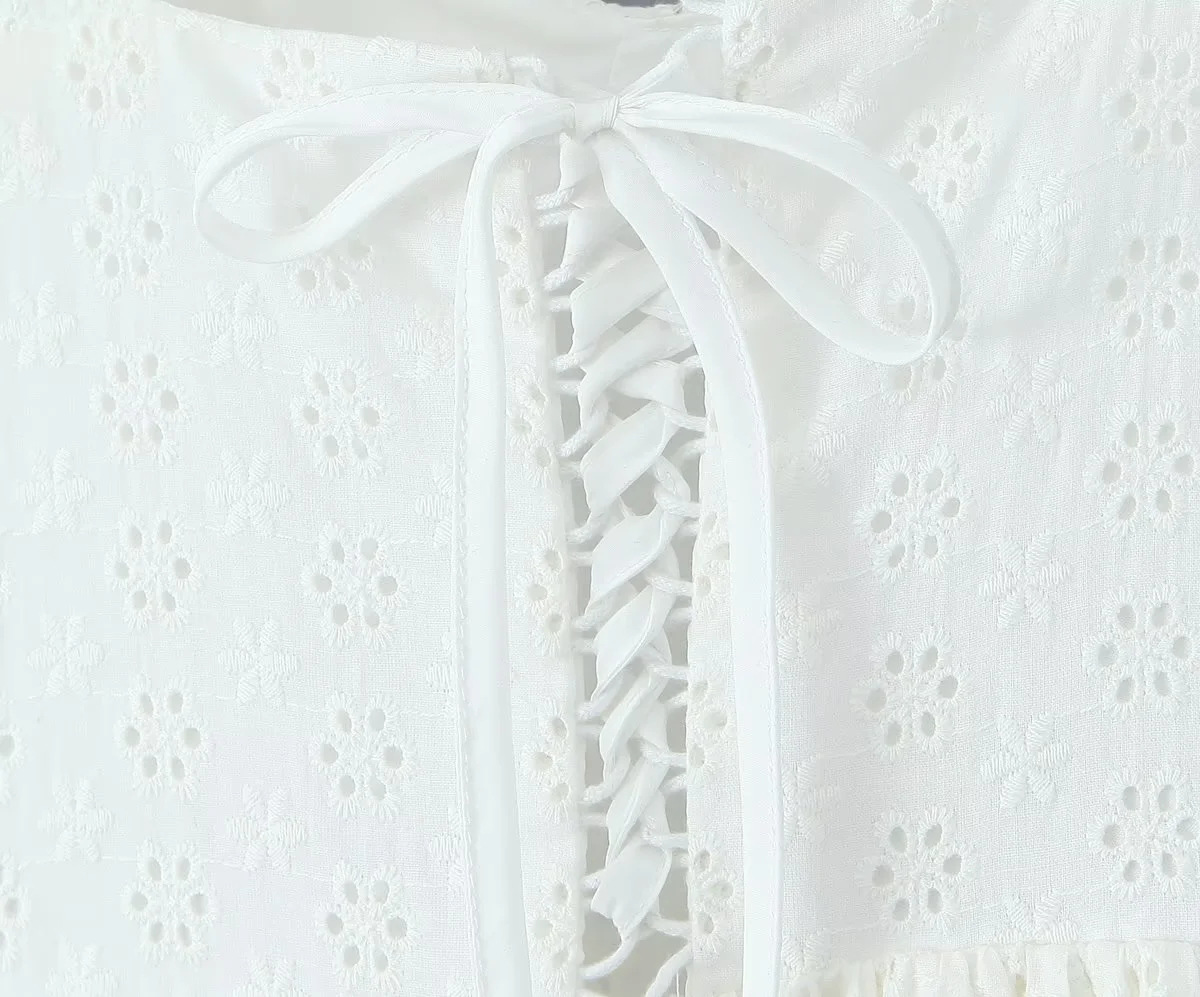 A-Line Square Neck Sleeveless Cotton Solid Strappy Dress