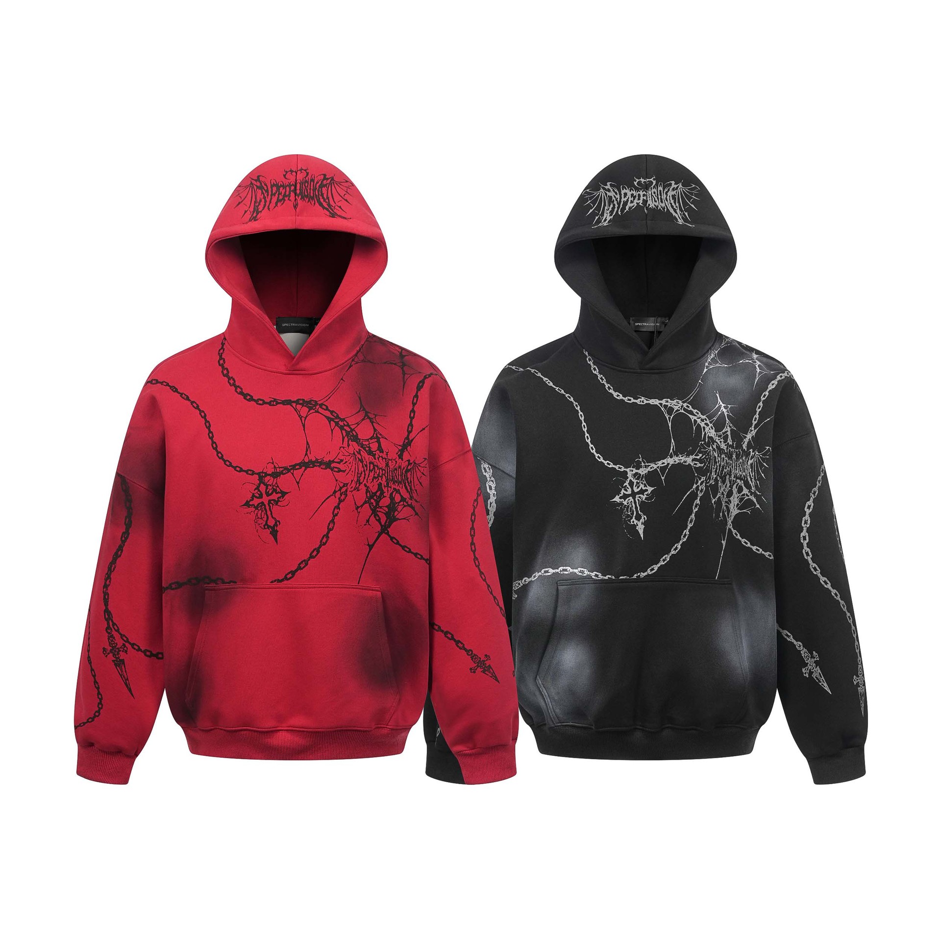 Oversized Typography Hoodie