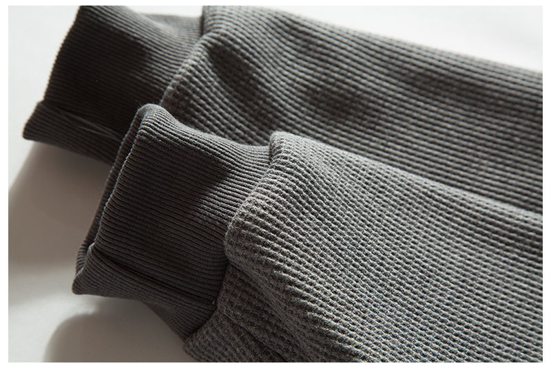 Oversized Button-Front Long Sleeve Textured Polyester Sweater