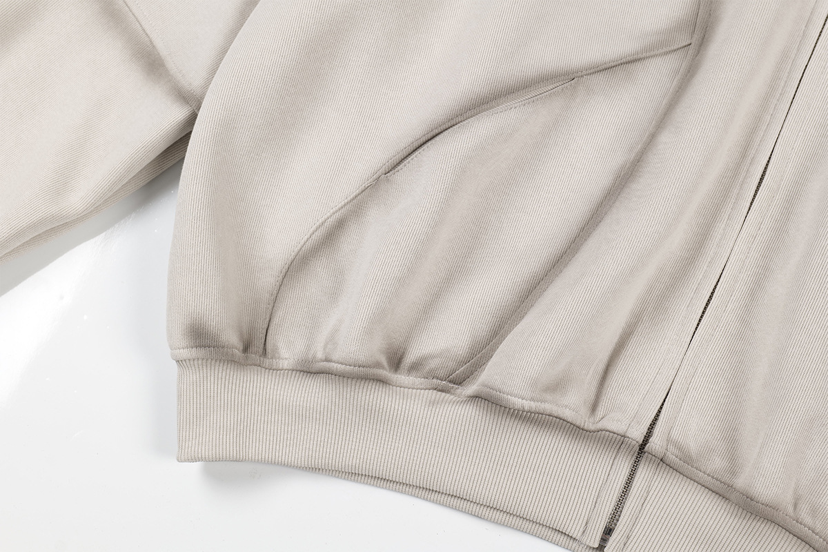 Retro Geometric Cotton Loose Fit Hoodie
