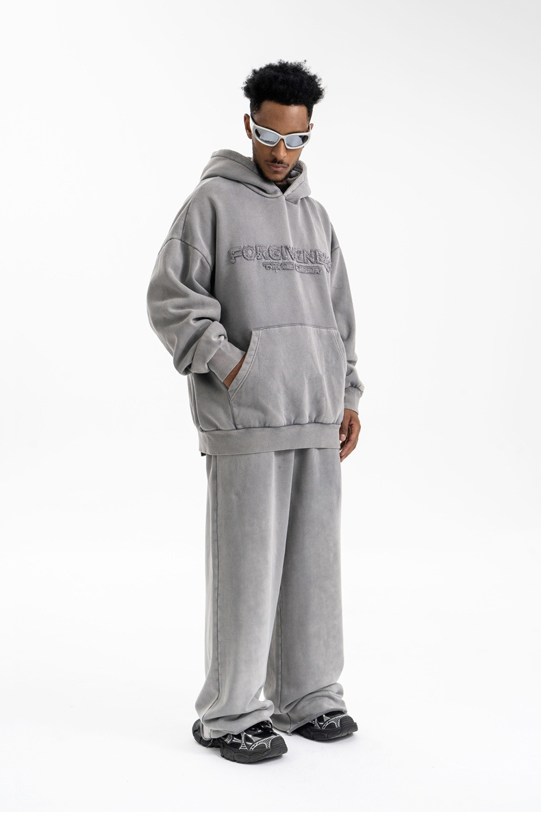 Essential Cotton Initial Hoodie