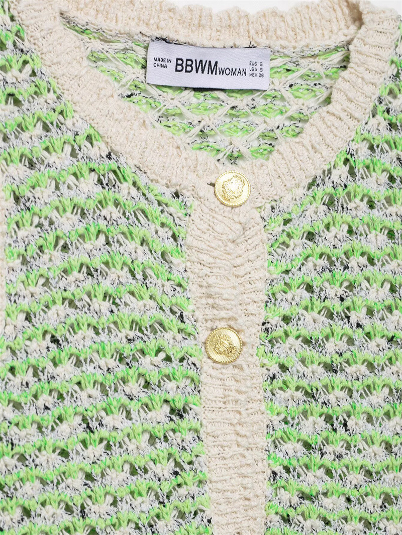 Ladies British Polyester Armless Crew Top