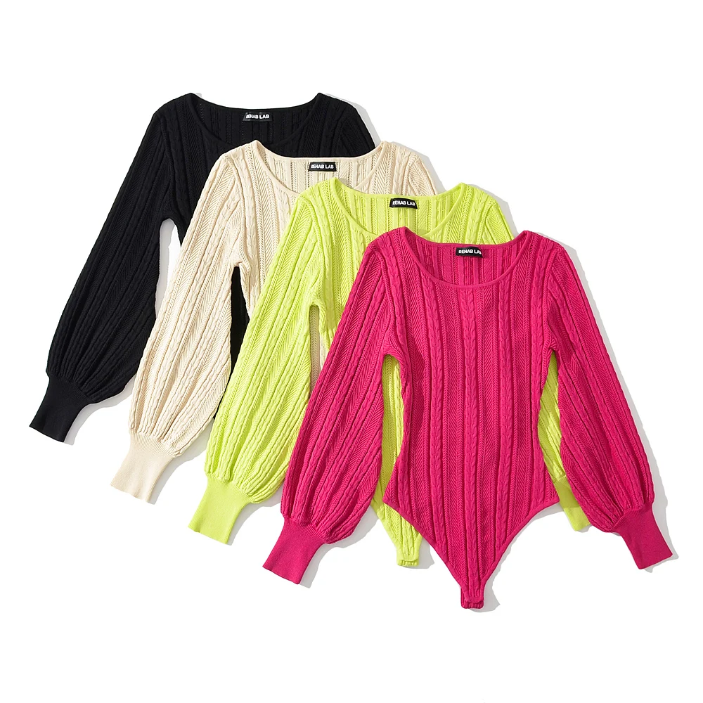 Ladies Fall Premium Bishop Crossed Cozy Plain Jumpsuit