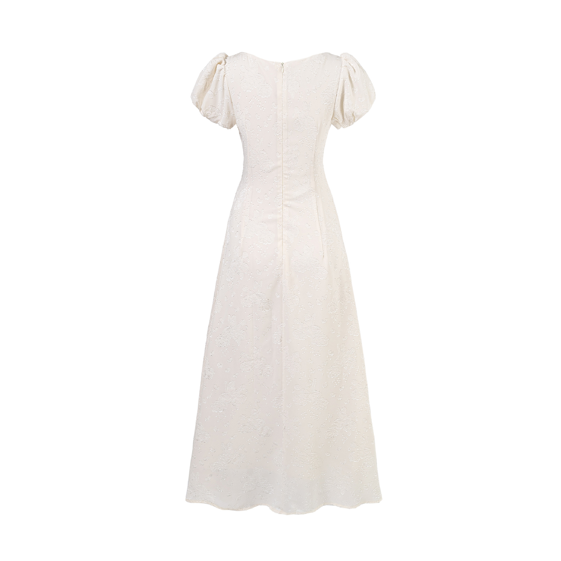 Waist-Cinching Design Short-Sleeved Dress for Women