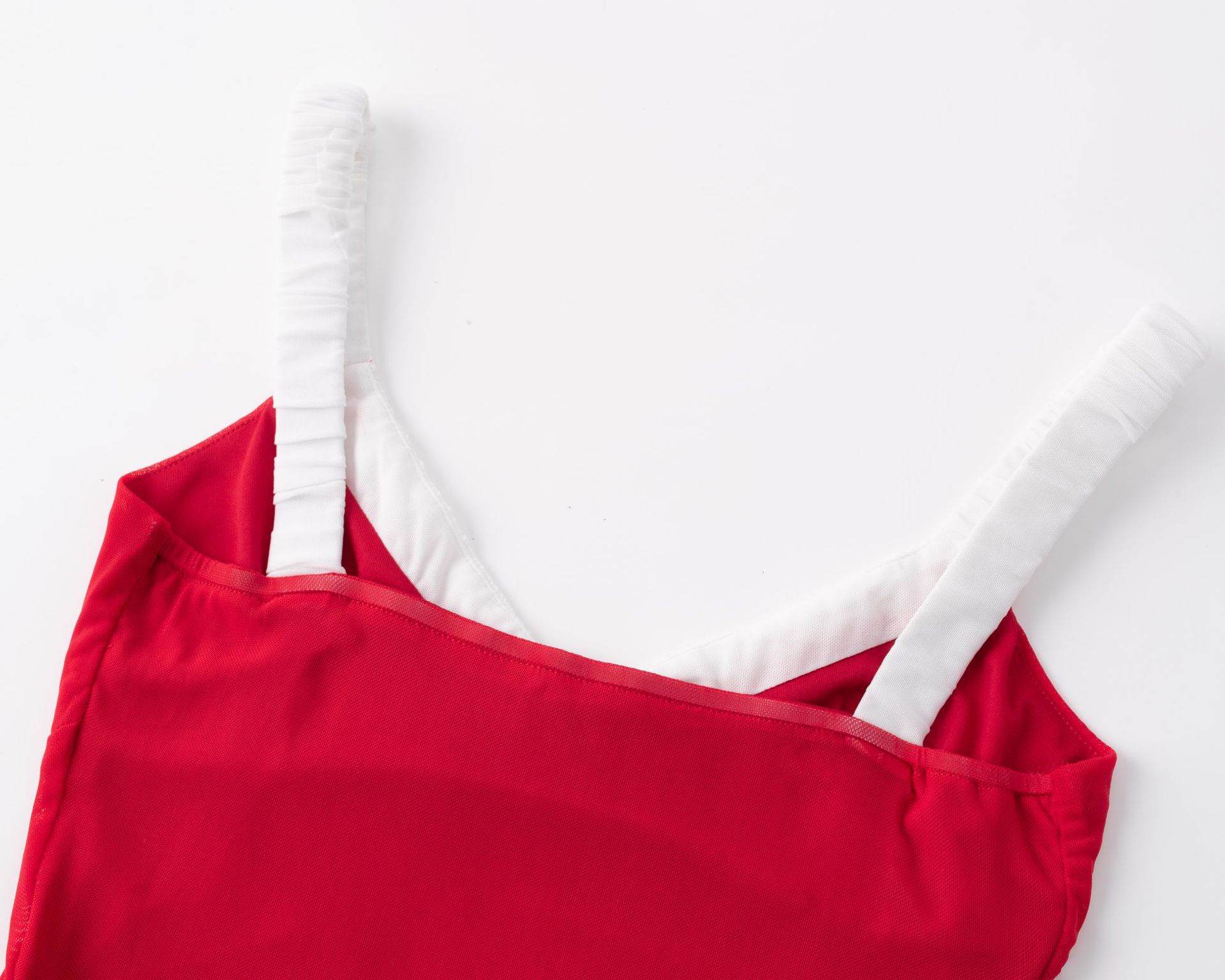 Splicing Strapless Dress