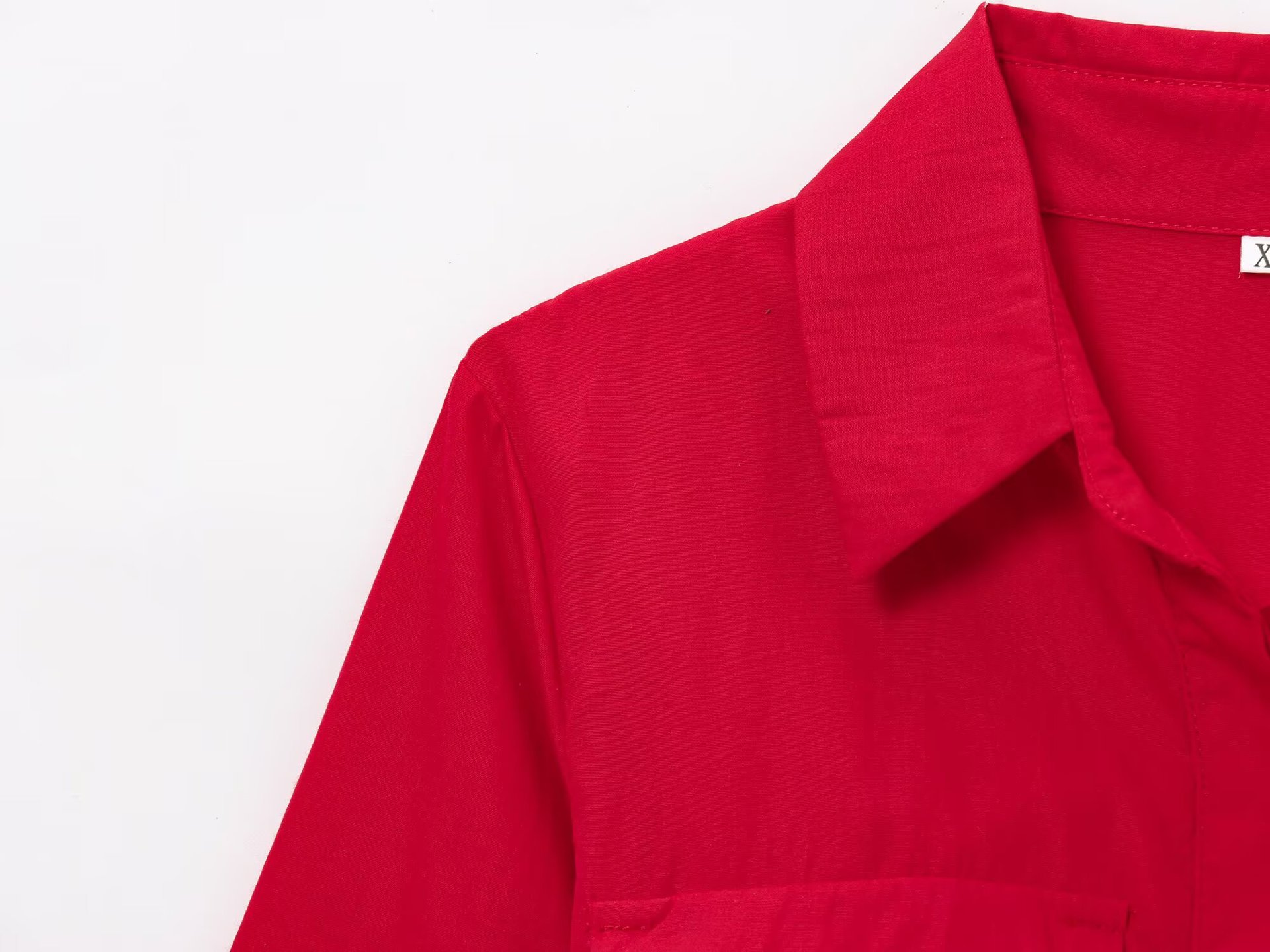 Women's Clothing Poplin Dress