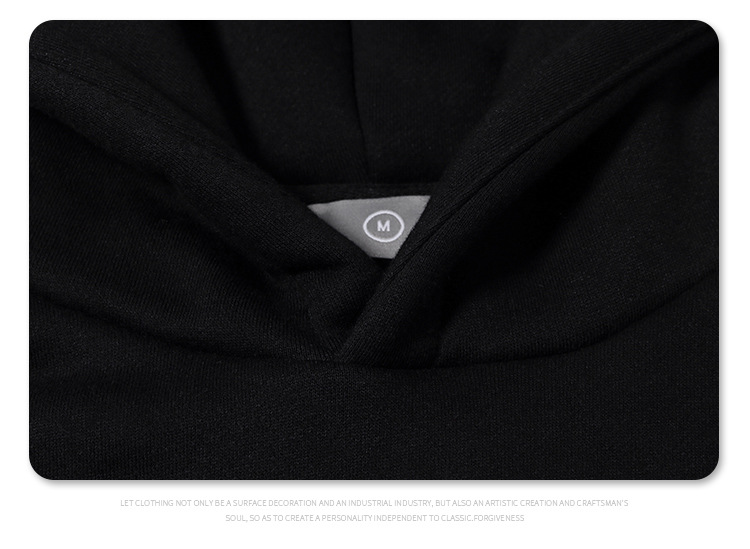 Streetwear Thick Cotton Loose Fit Hoodie