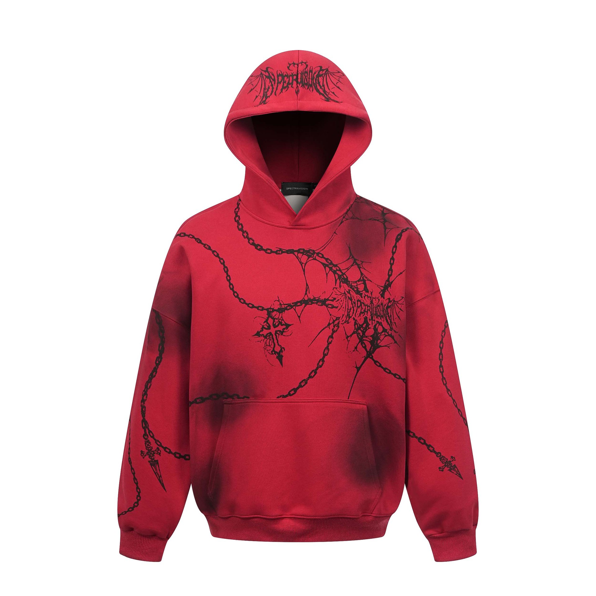 Oversized Typography Hoodie