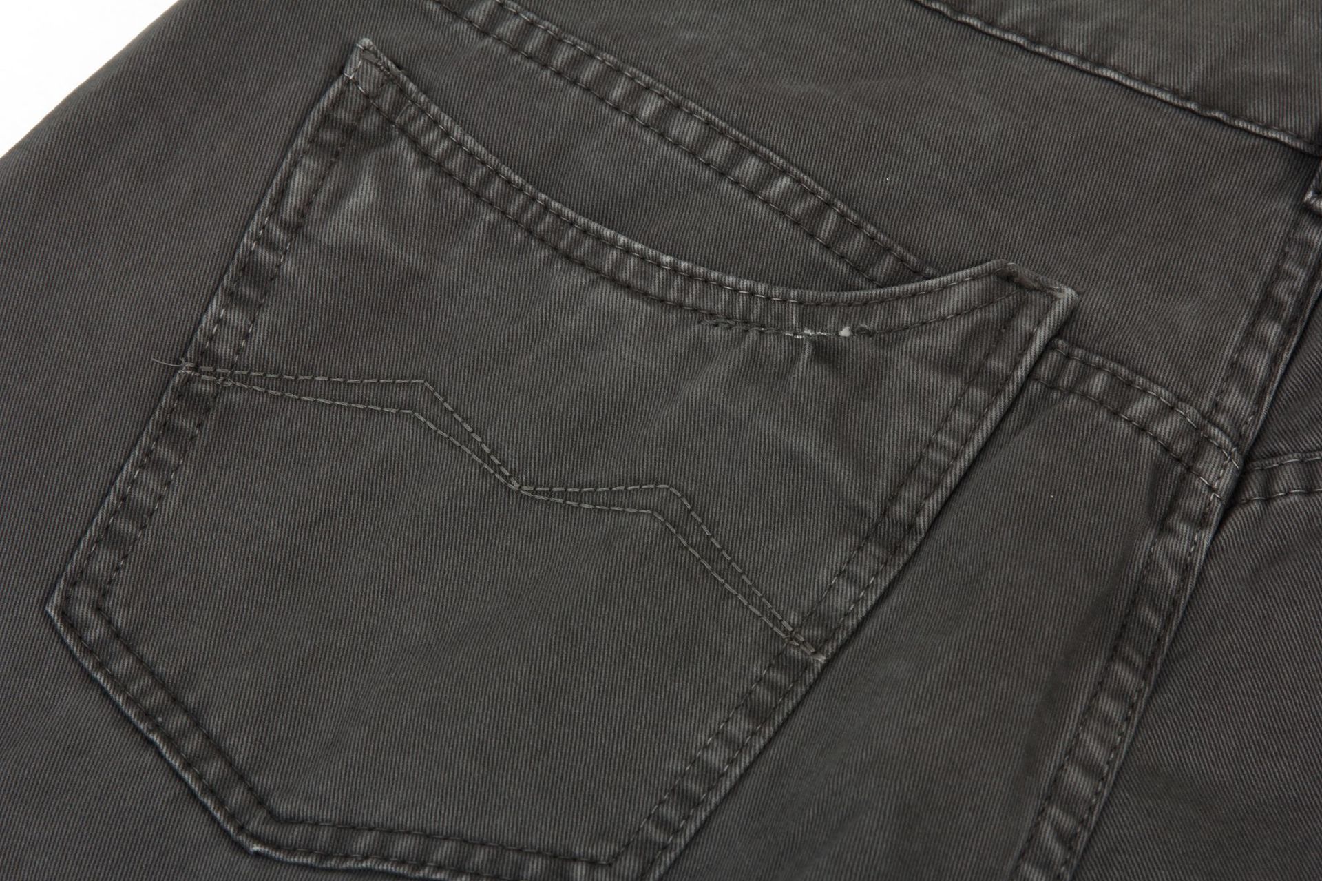 Street Retro Deconstructed Irregular Design Men's Loose Wide-Leg Jeans