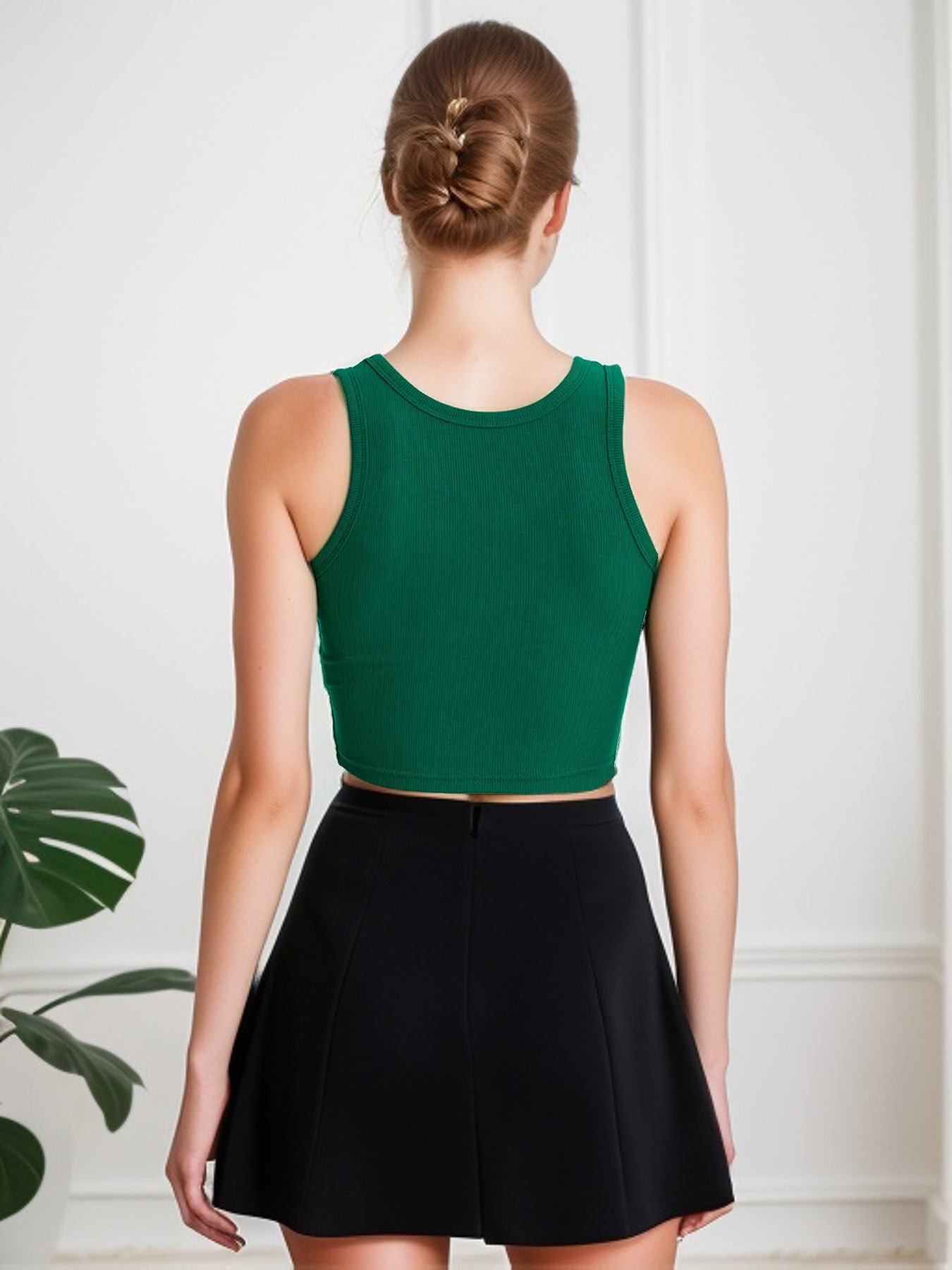 Sexy slim fit V-neck sleeveless vest