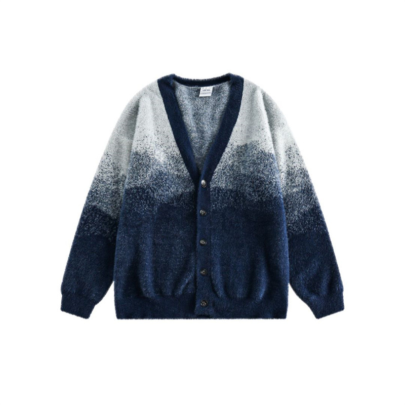 Japanese Workwear Button Front Cardigan