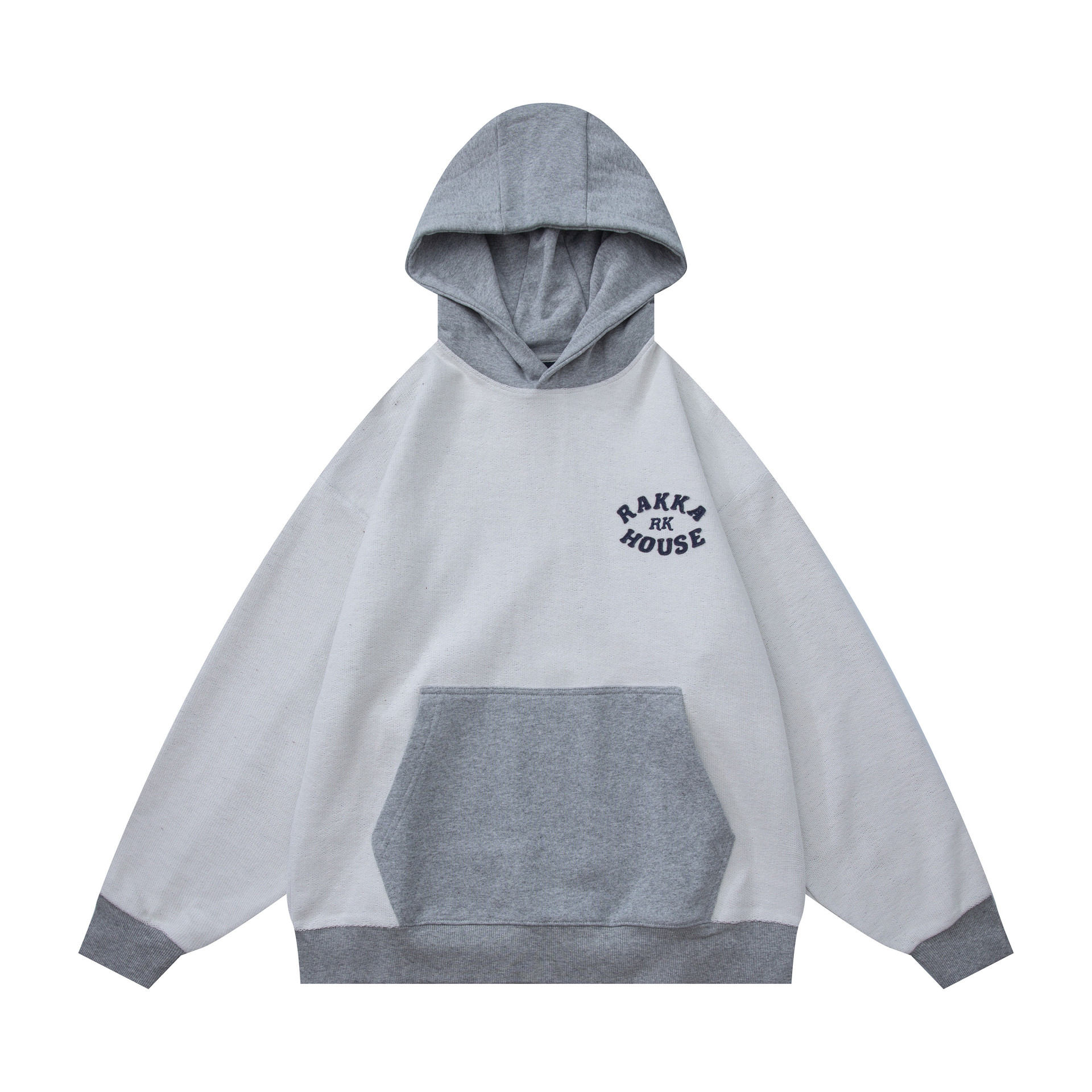 Cotton Oversized Typographic Hoodie
