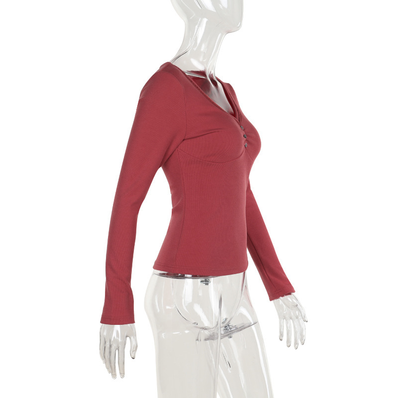 U-Neck Polyester Spandex Top