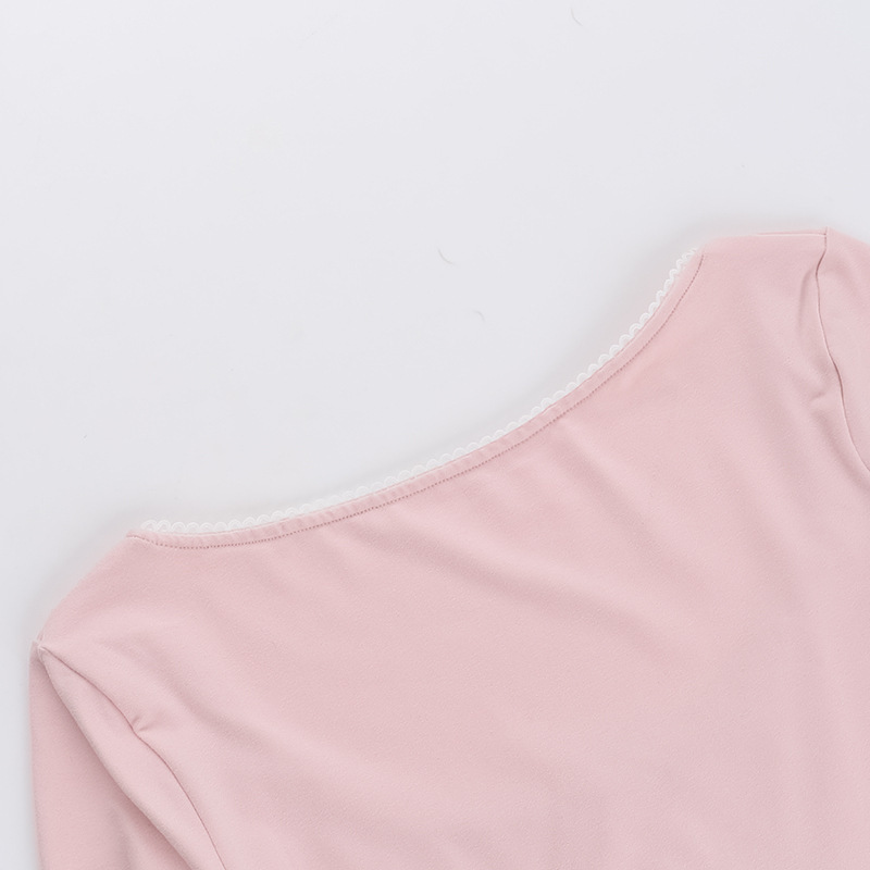 Ladies Square Neck Stretch Tee