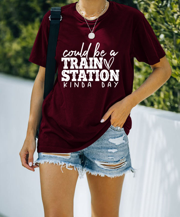 Coastal Cruise V Collar Ladies T-shirt