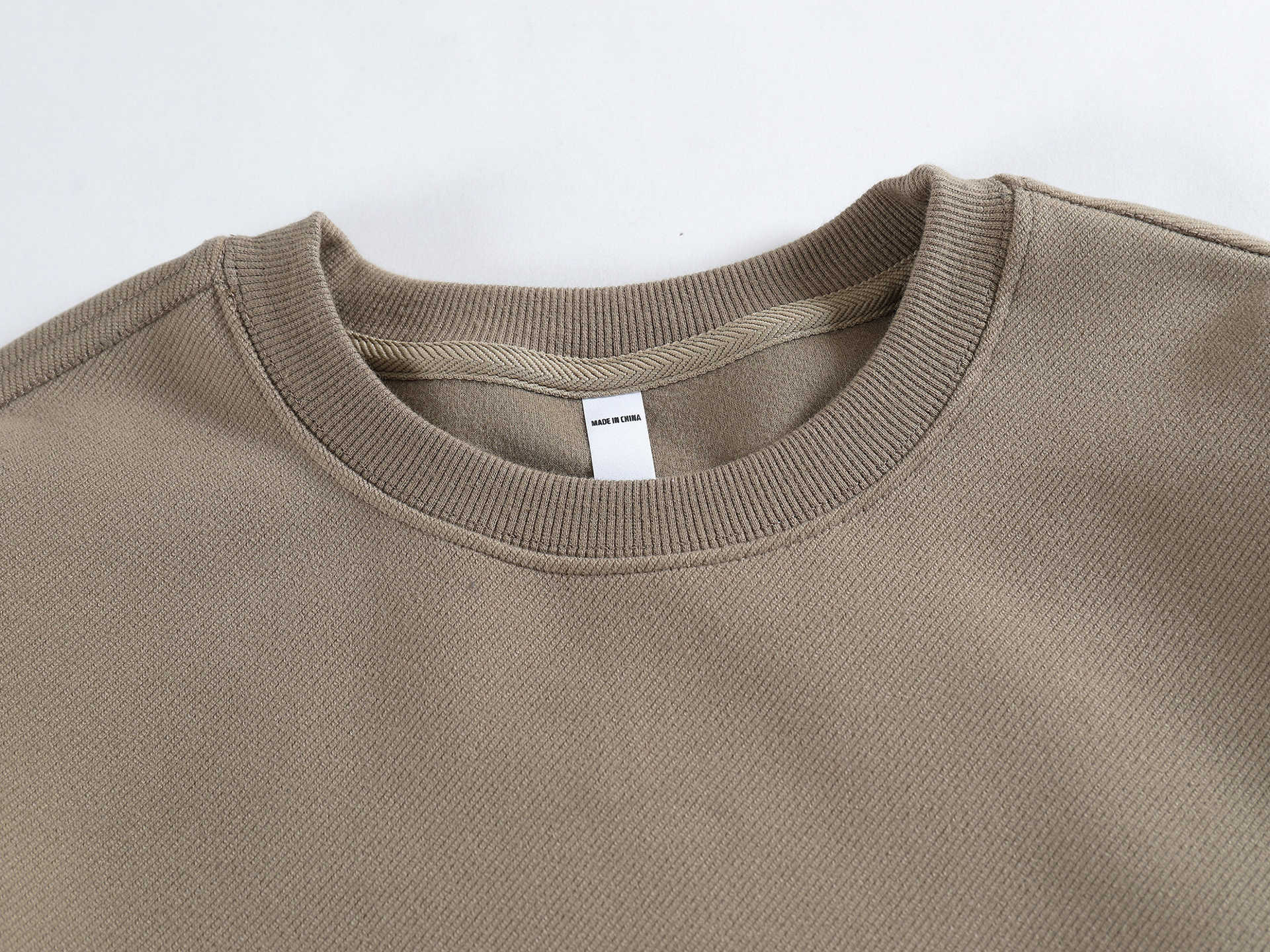 American Relaxed Two-Tone Patchwork Hoodie