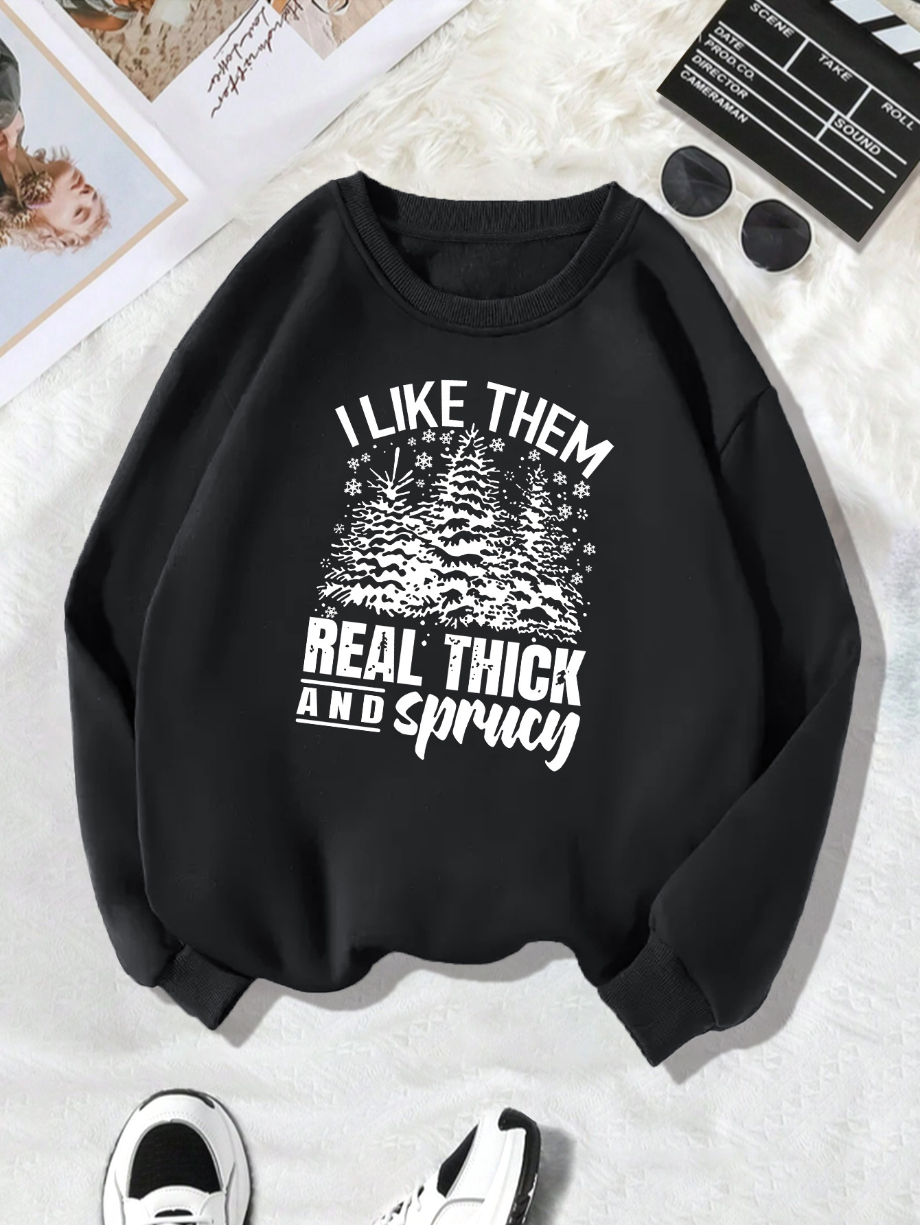 Loose Fit Long Sleeve Street Hoodie
