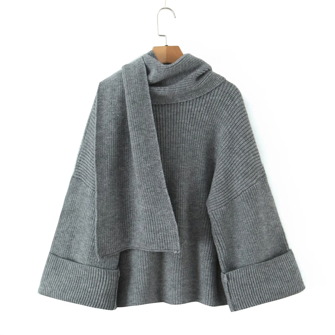 Ladies Korean Japanese Oversized Cozy Knit Cardigan