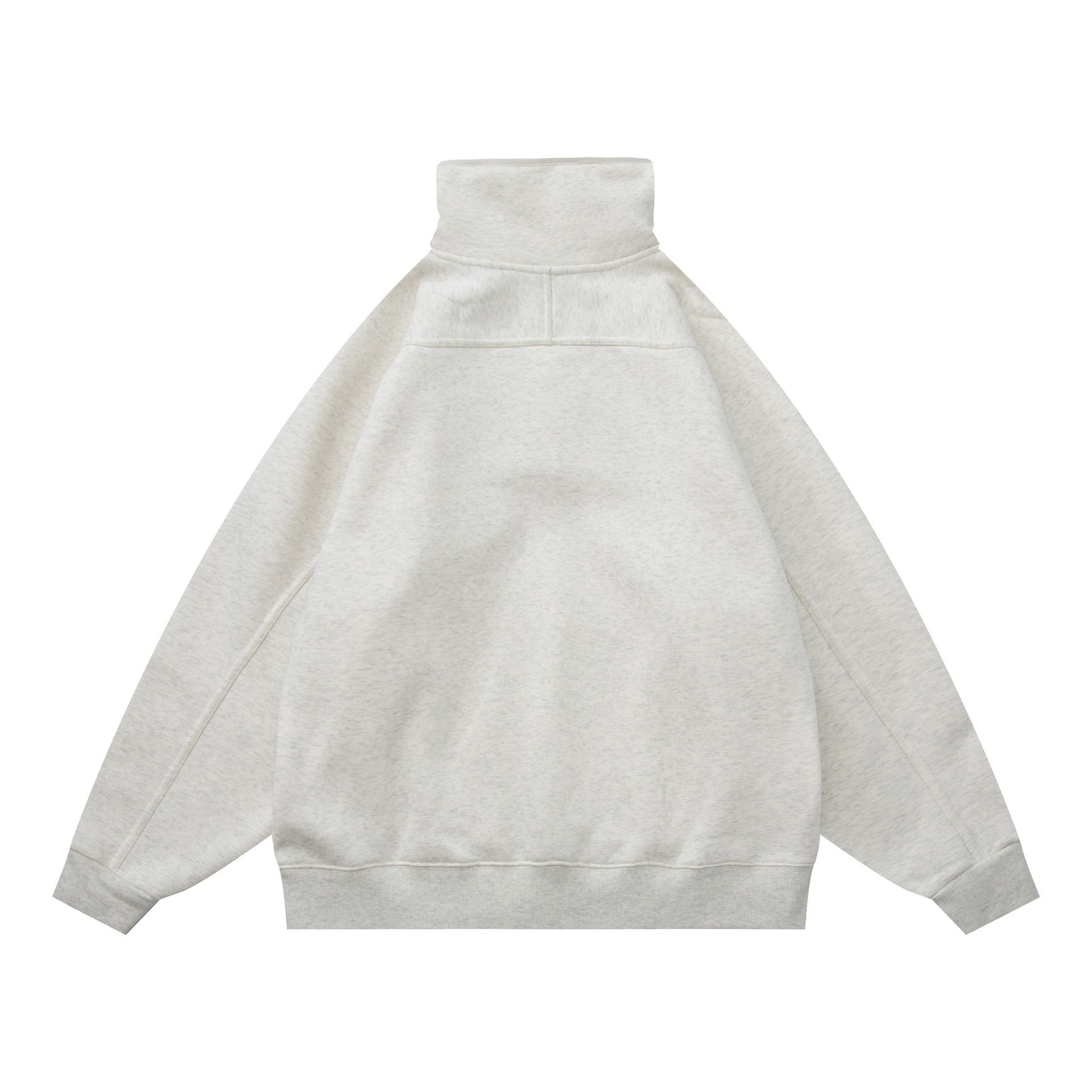 Slouchy Stand Collar Sweatshirt