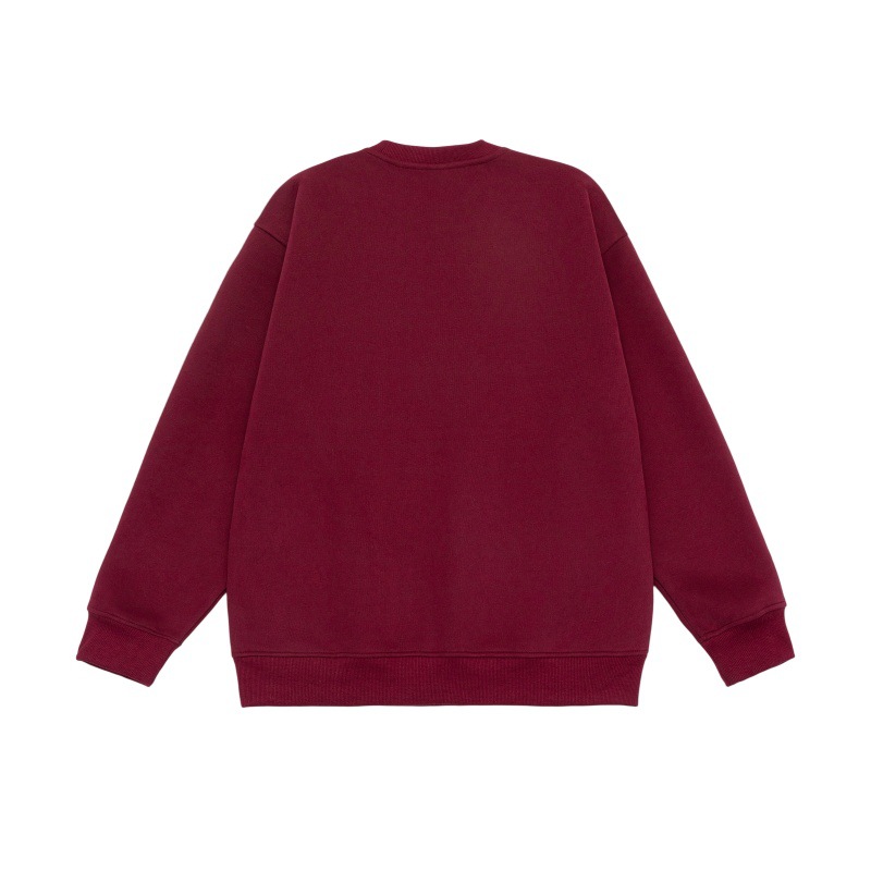 Relaxed Fit Letter Long Sleeve Hoodie