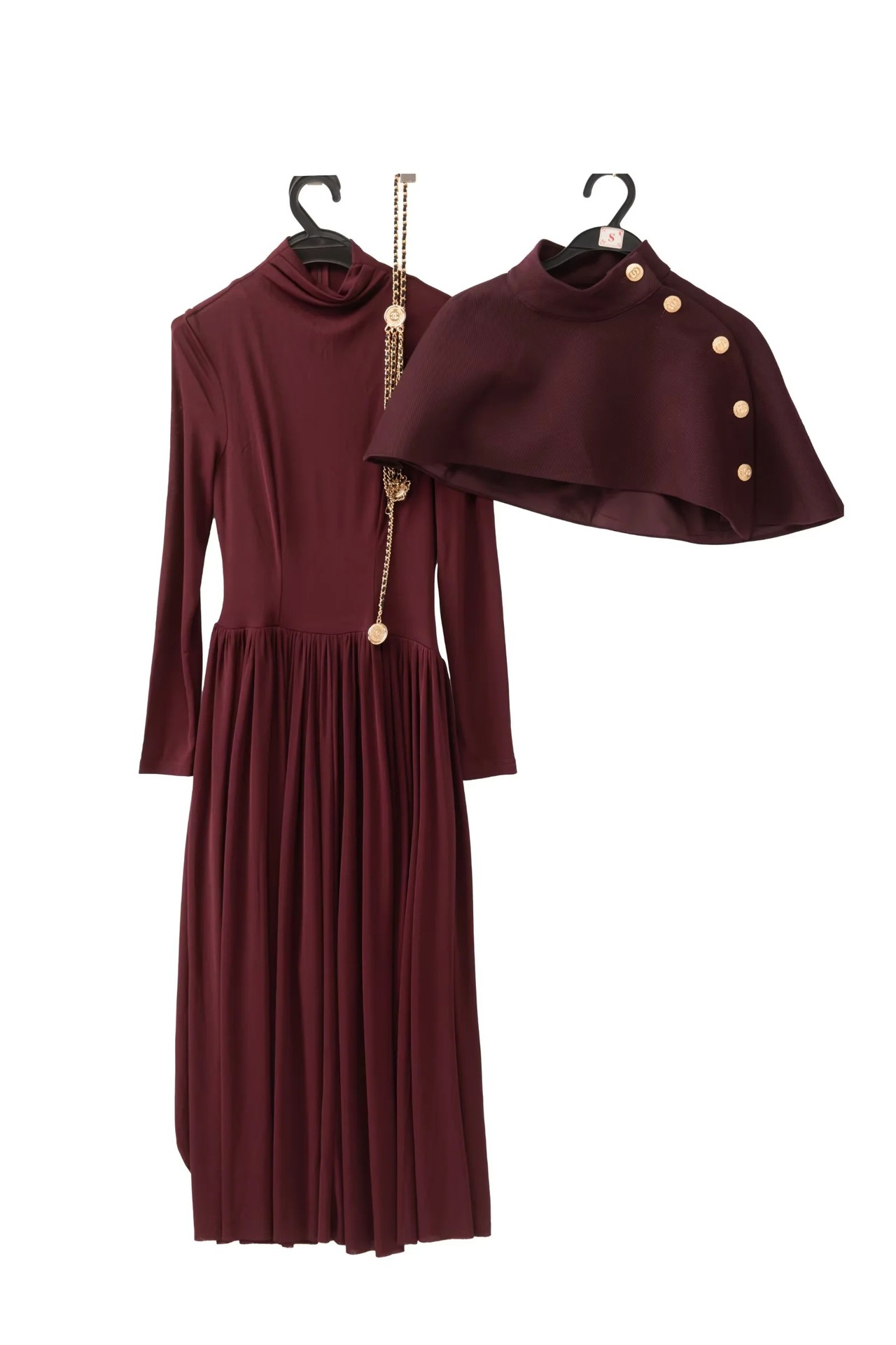 High-Rise Solid Chenille Commute Maxi Skirt
