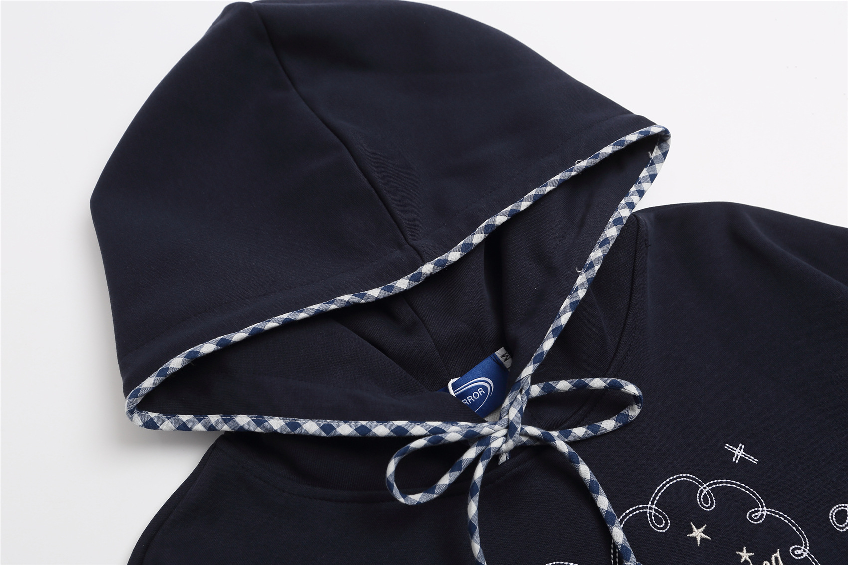 American Retro Oversized Love Motif Hoodie