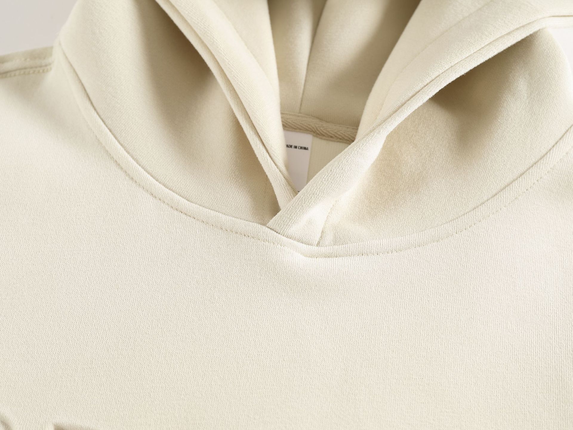 American Oversized Solid Cotton Hoodie Sweatshirt