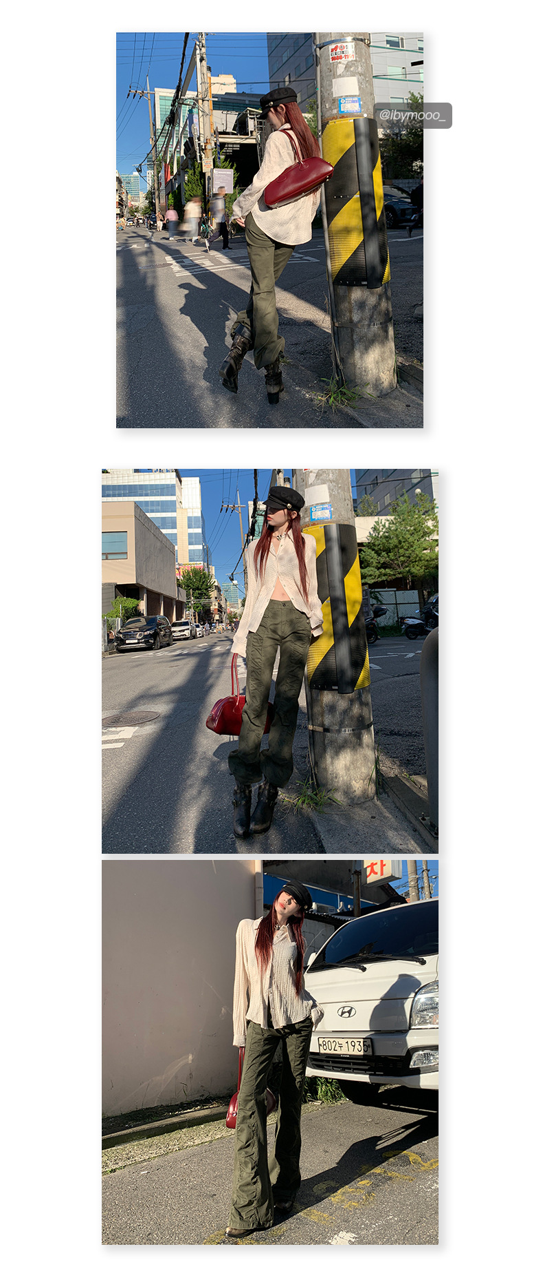 Women's Pants Spicy Girl Flare Casual Trousers Low Waist Slim Floor-Length Pants