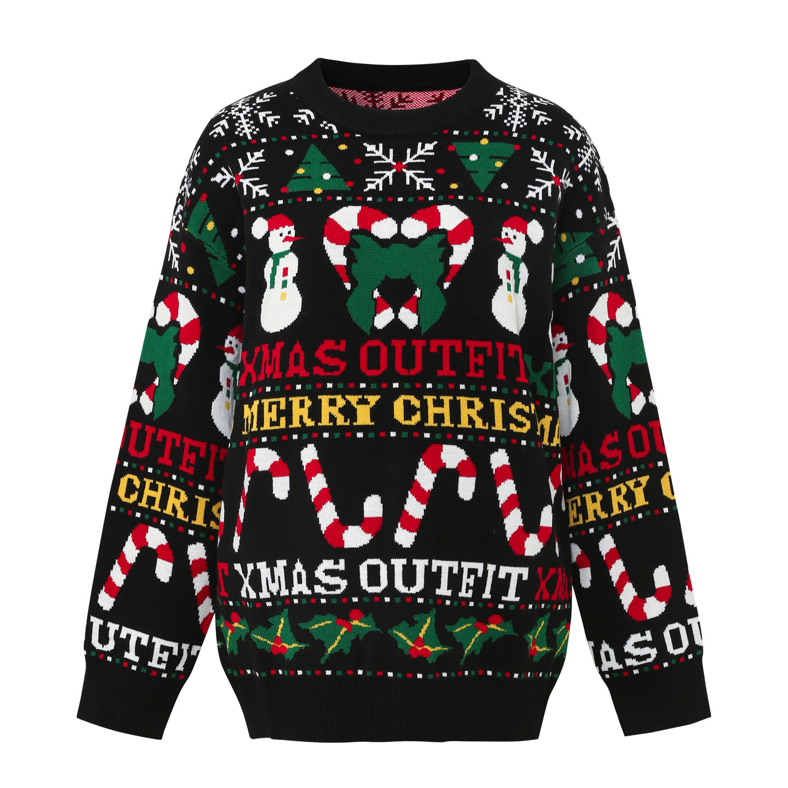 Festive Holiday Acrylic Sweater