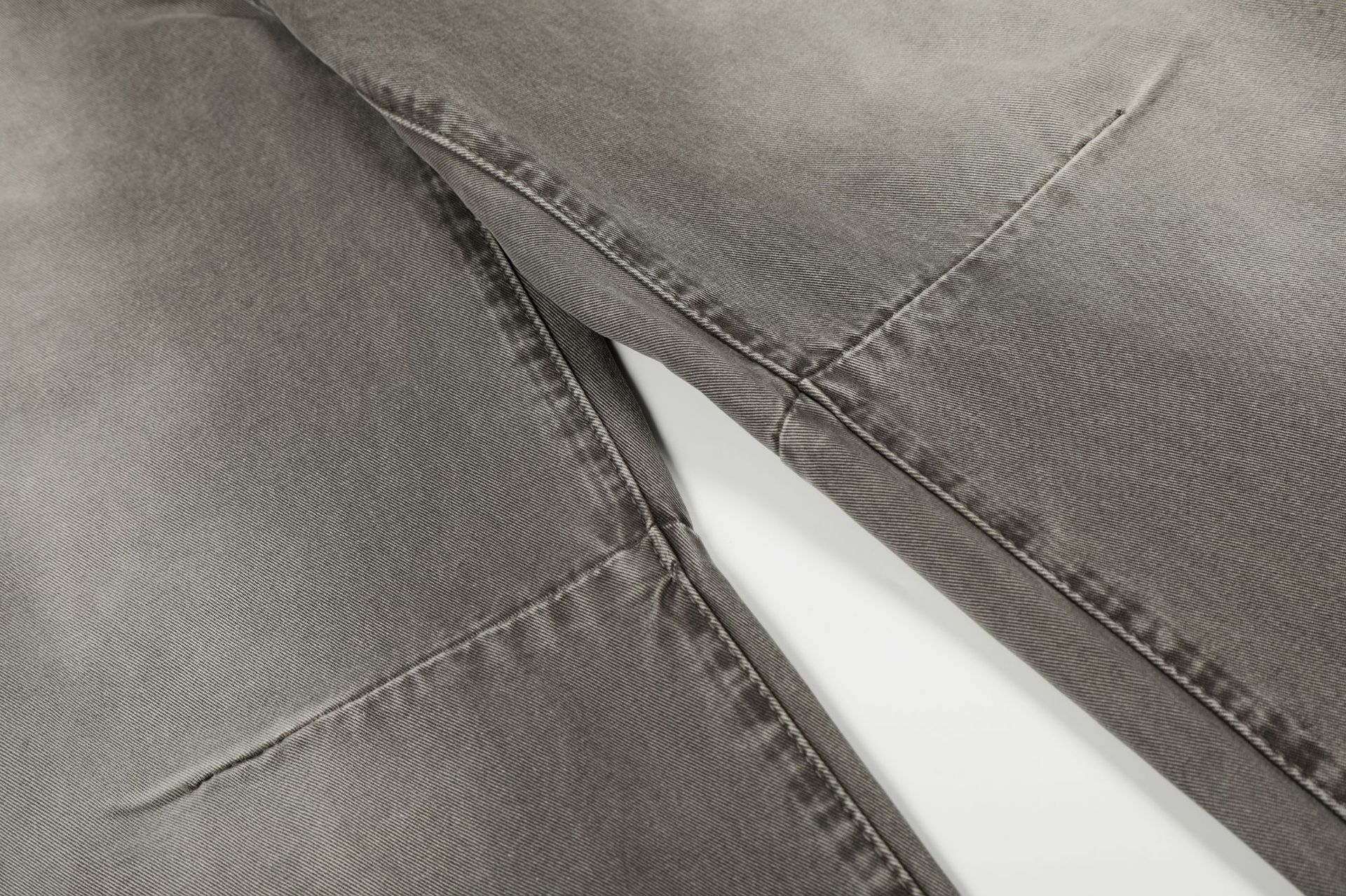 Street Style Retro Unisex High-End Washed Distressed Design Men's Loose Knife-Shape Jeans