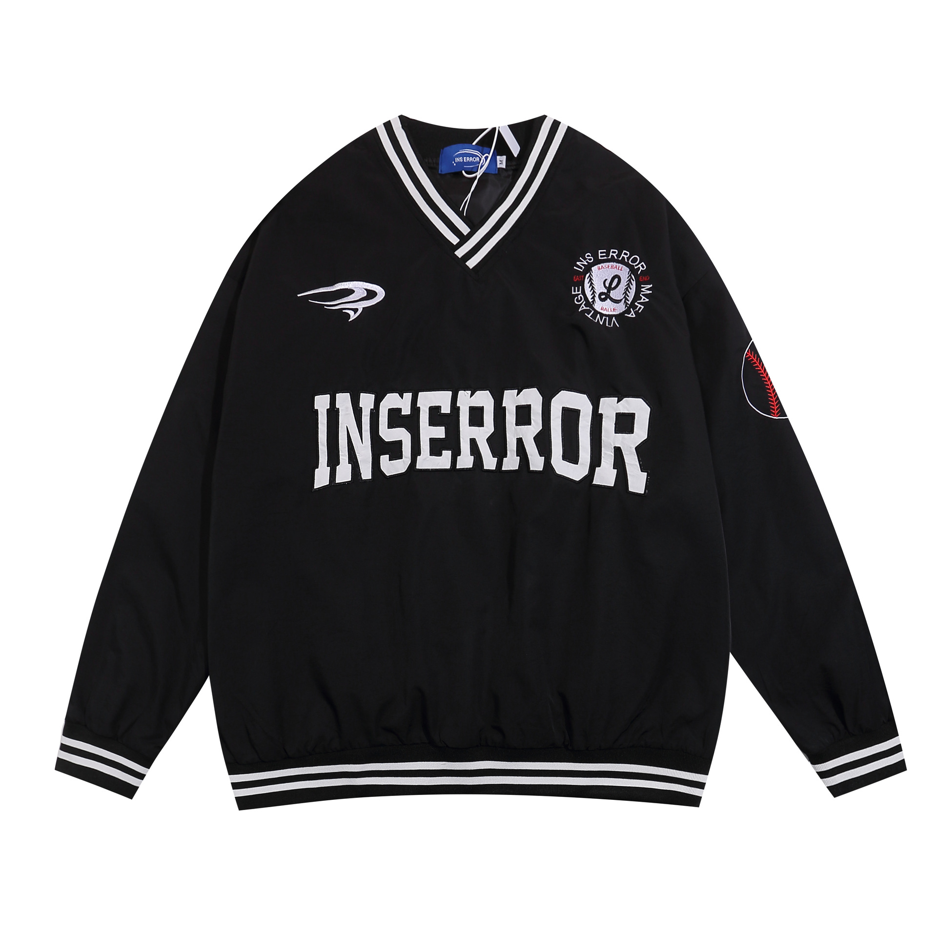 American Vintage Button-Front Polyester Hoodie