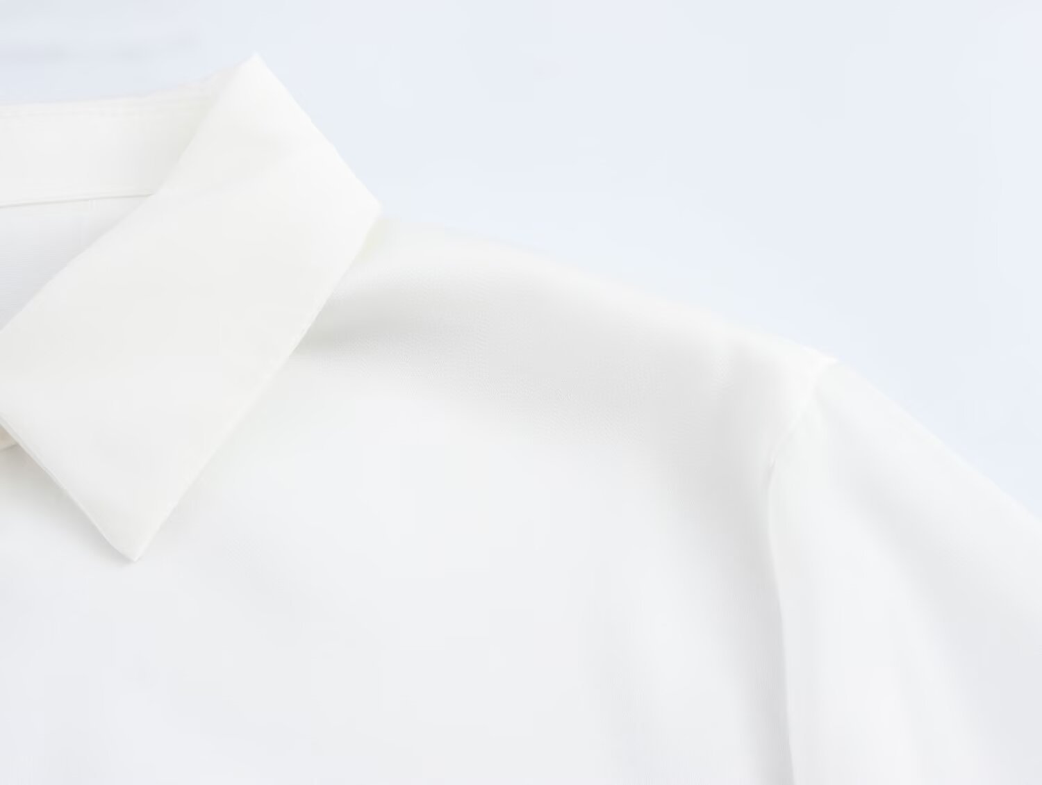 Solid Color Long Sleeve Tie Front Blouse
