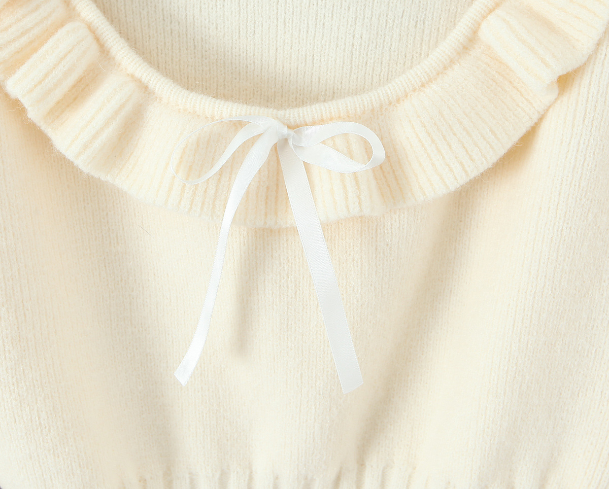 Business Long Sleeve Knot Detail Sweater