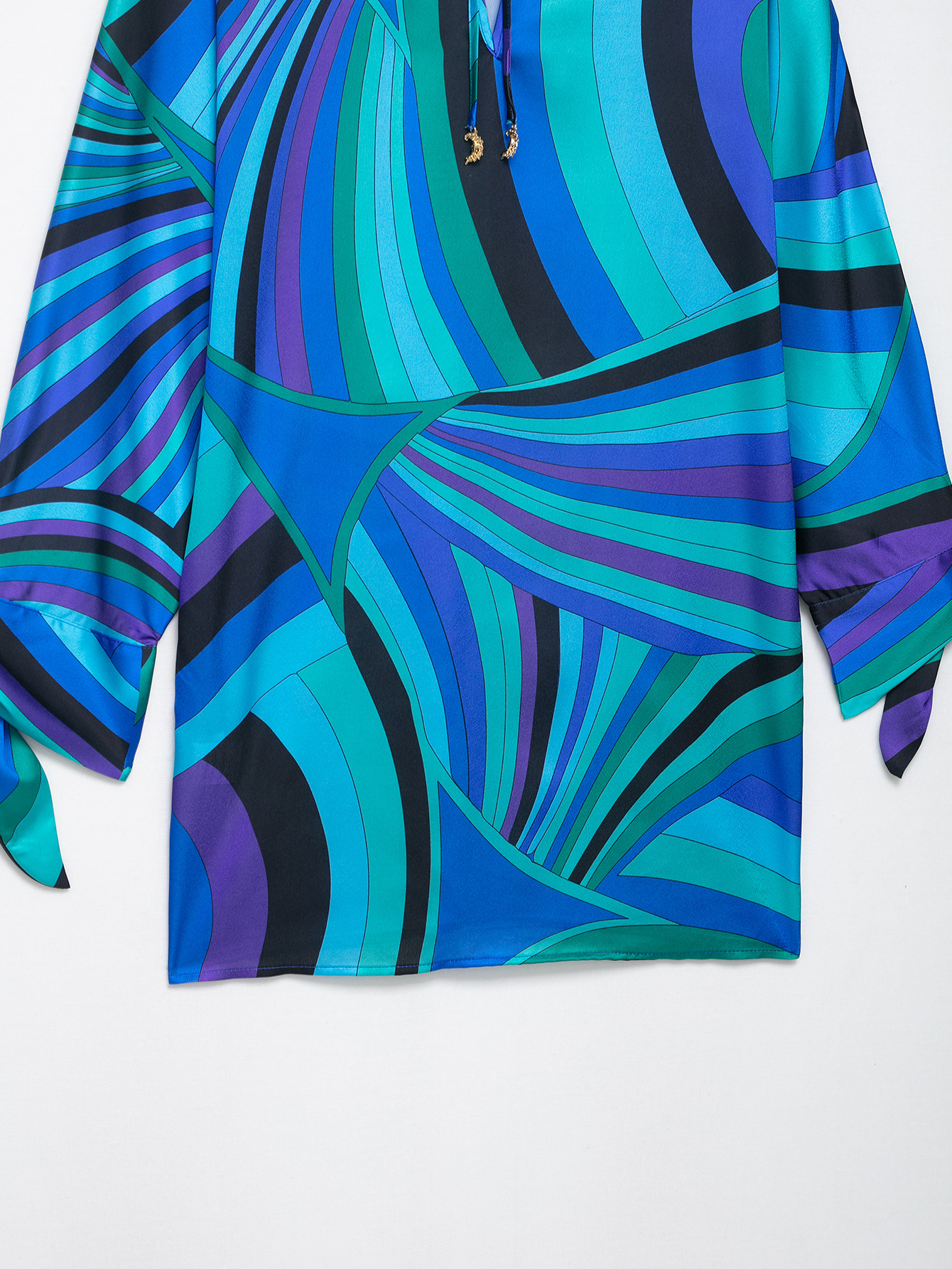Women's Clothing Splicing Printed Dress