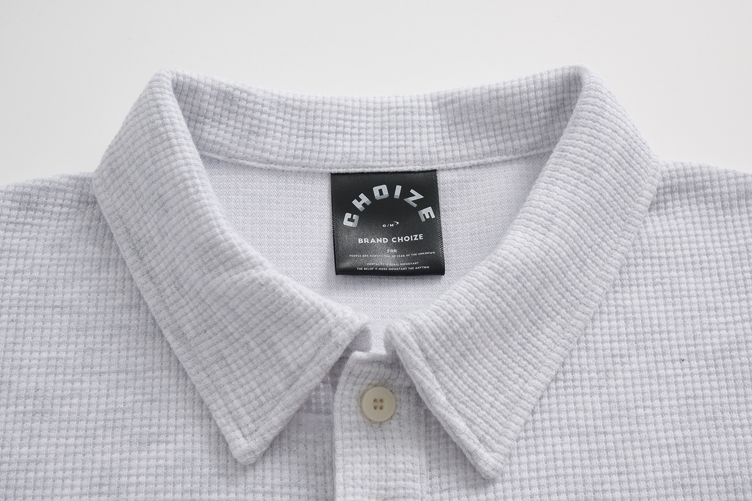 Button-Front Athletic Sweatshirt with Dual Bands