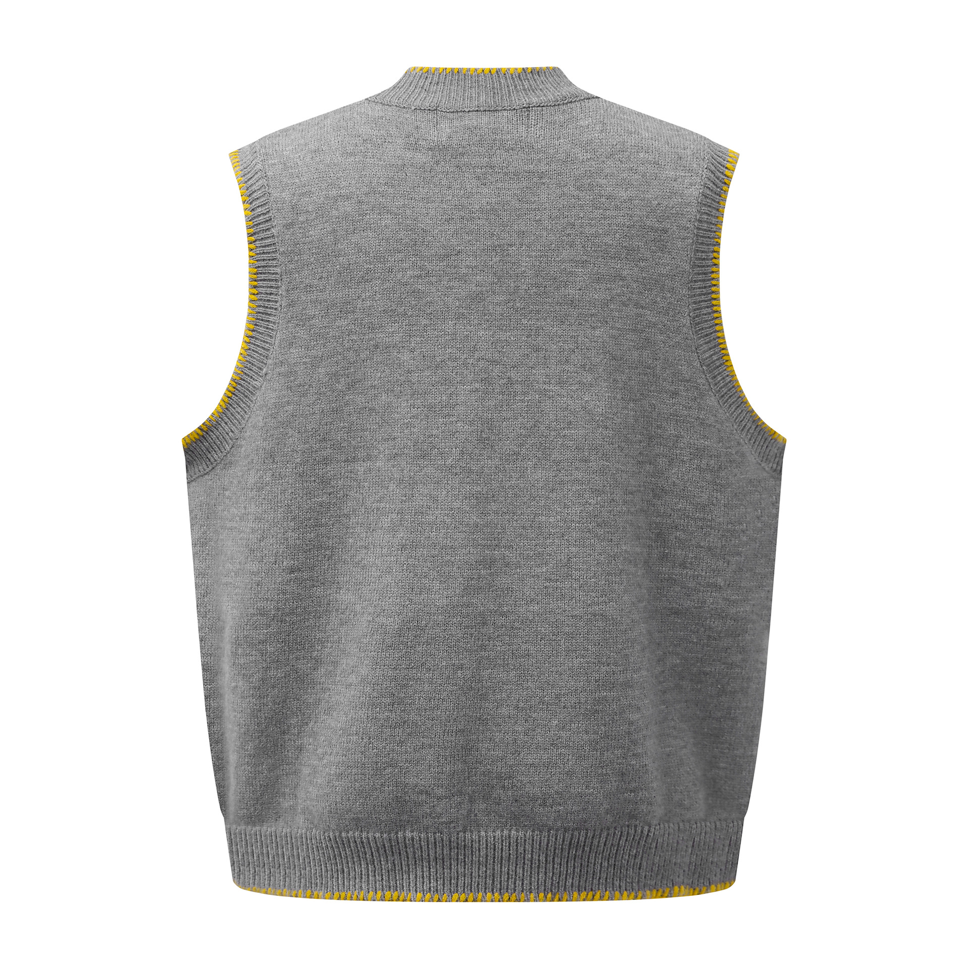 Custom Dalmatian Print Knit Sleeveless Pullover