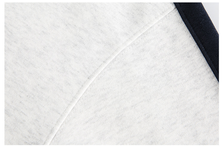 American Varsity Contrast Panel Hoodie