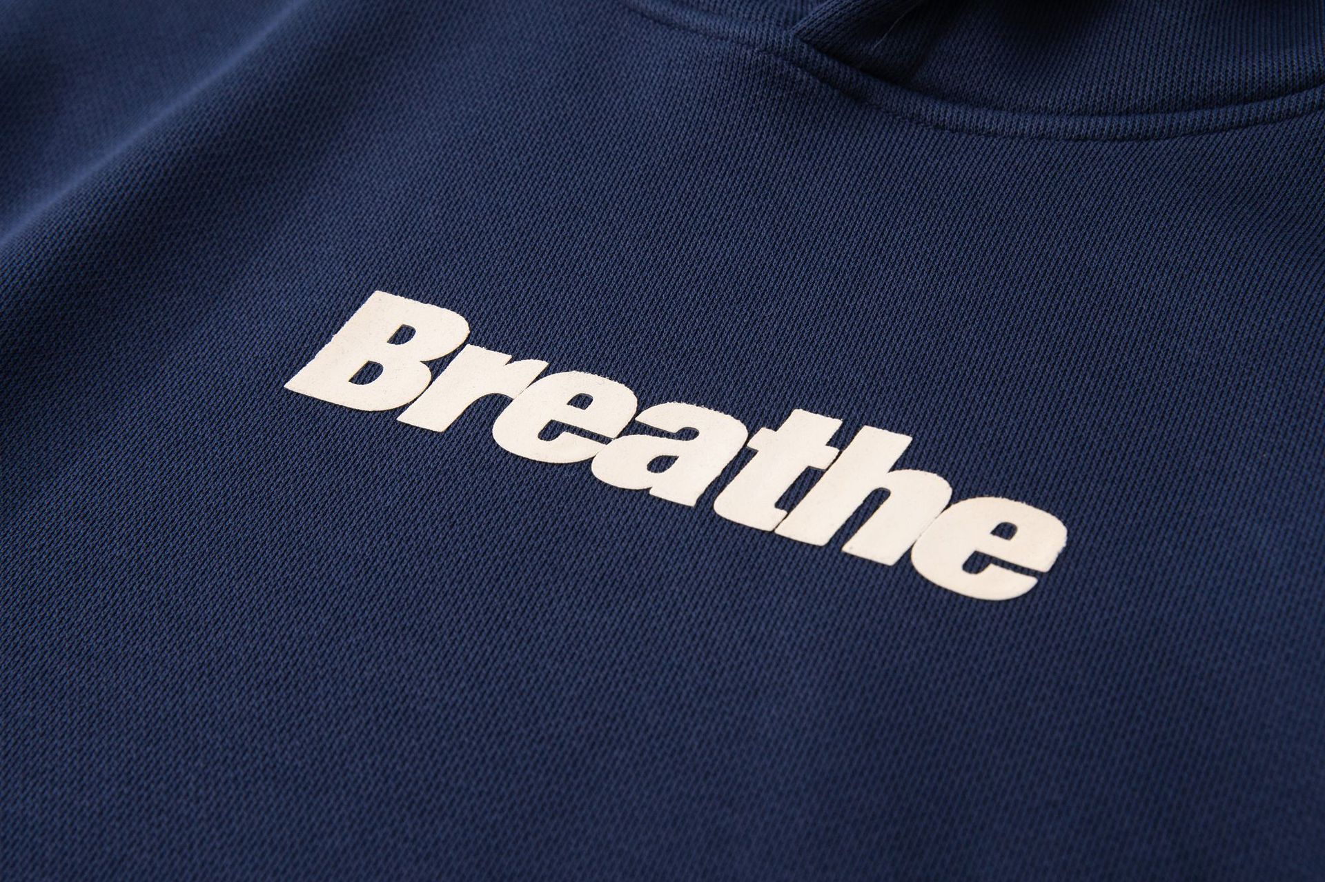 Oversized Cotton Typography Hoodie