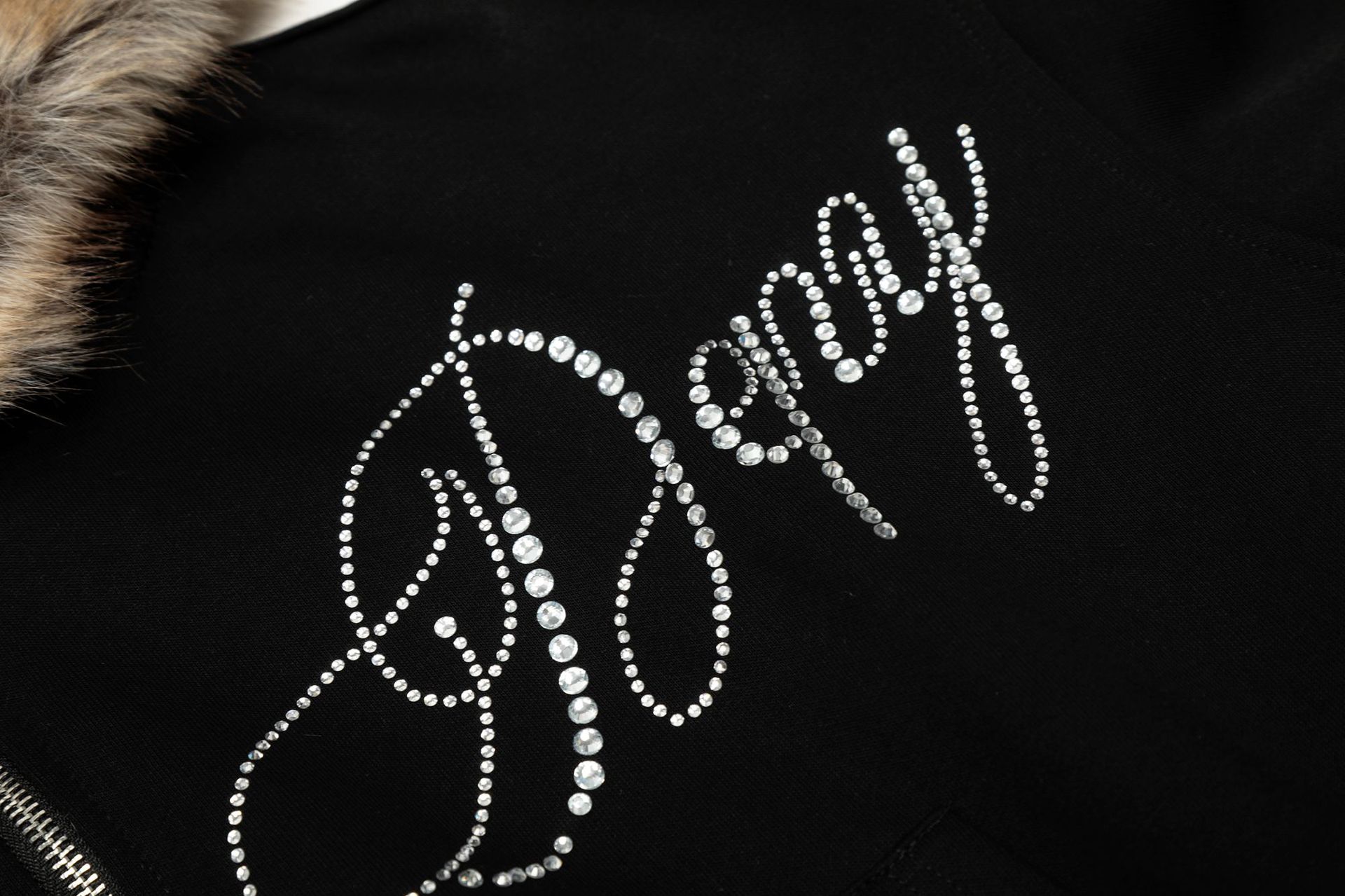 Cotton Retro Letter Loose Long Sleeve Sweatshirt