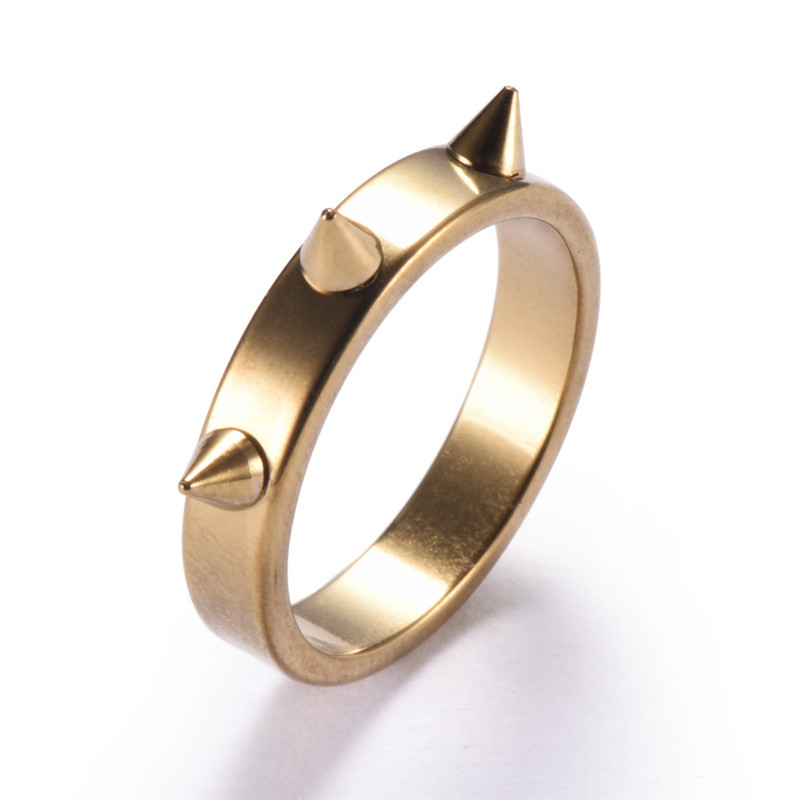Individual Cone Ear Punk Rings Bague Homme Bijuteria Championship Rings