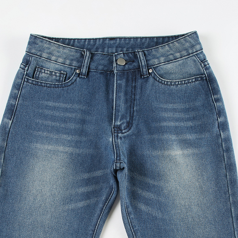 Basic versatile slim fit spicy girl jeans
