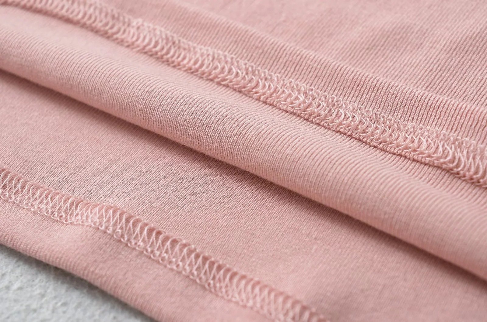 Wide Scoop Long Sleeve Cotton Top