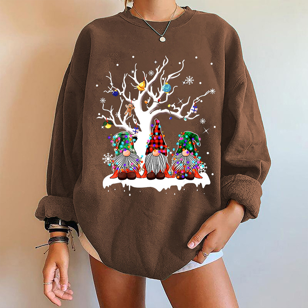 Holiday Cropped Hoodie