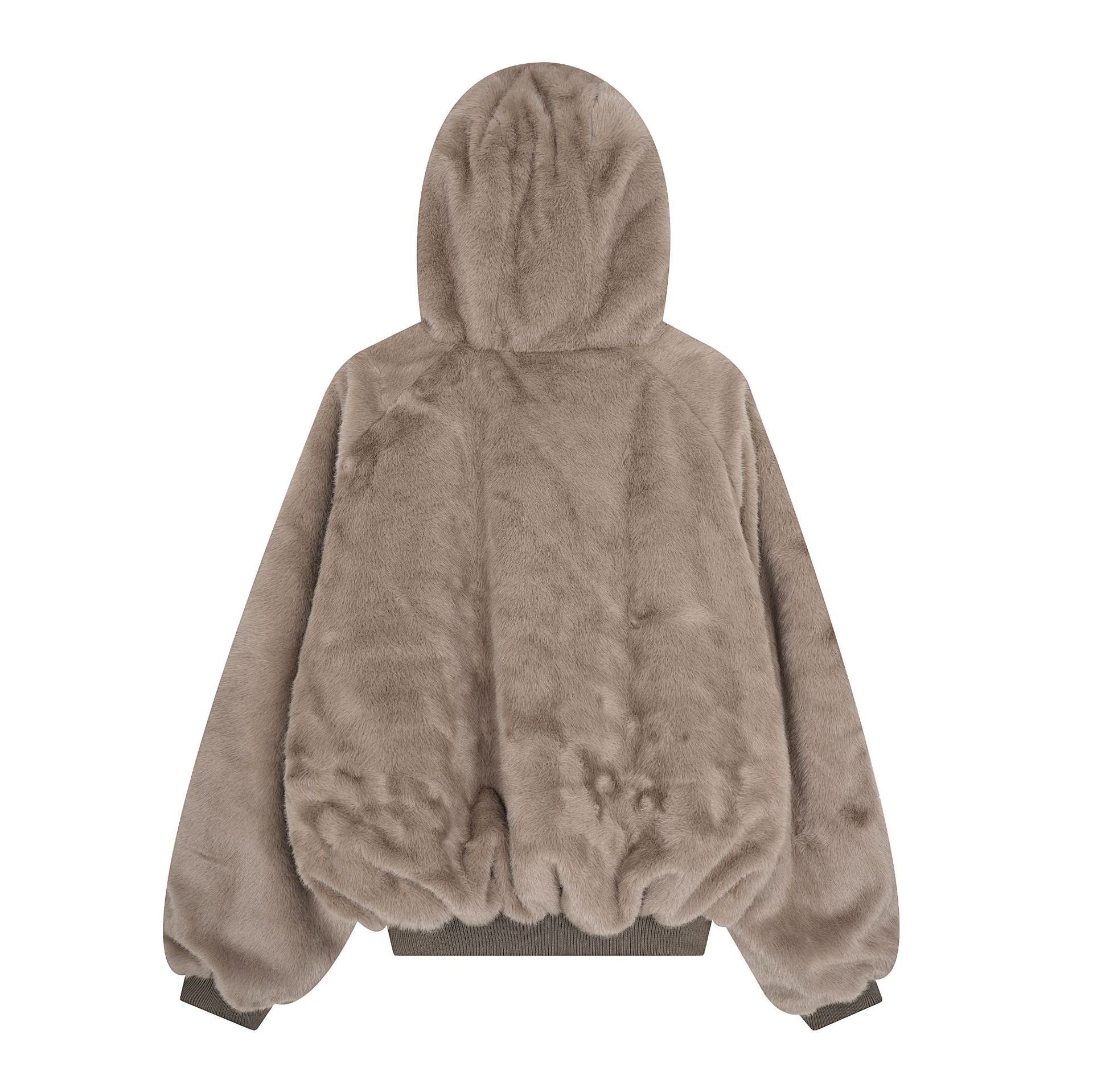 Utility Camo Double-Sided Oversized Hoodie