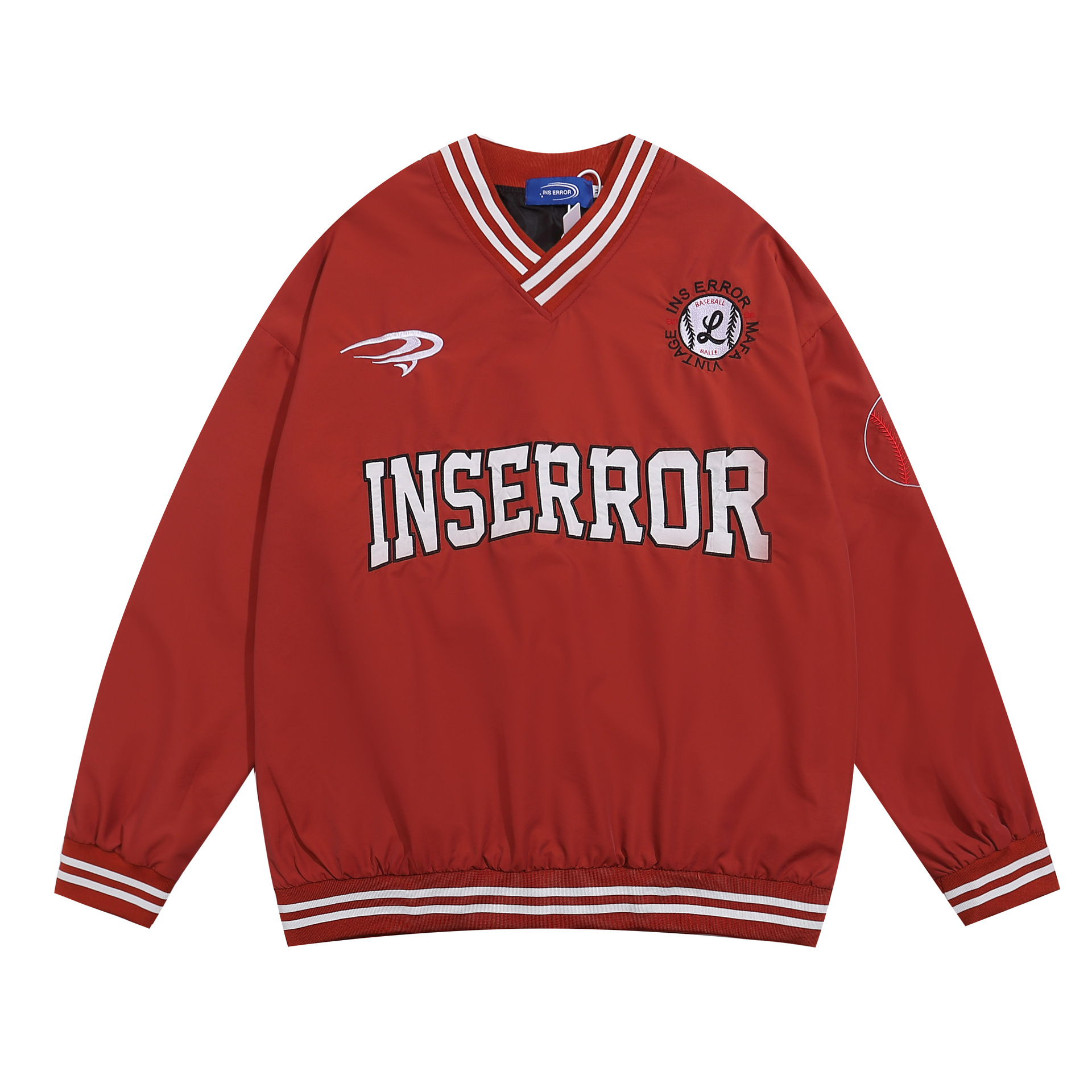 American Vintage Button-Front Polyester Hoodie